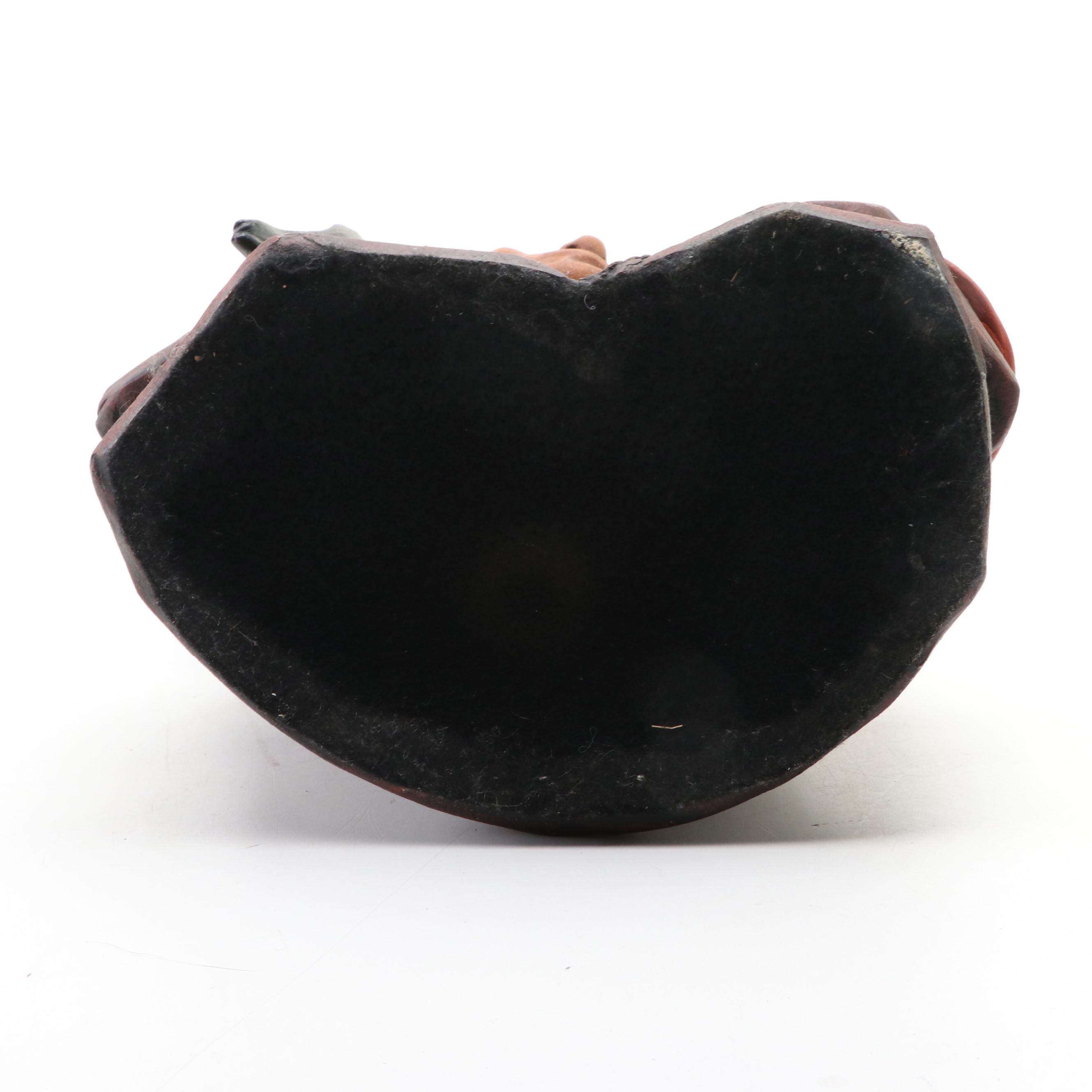 Jim Jackson Handcrafted Earthenware Native American Figurine