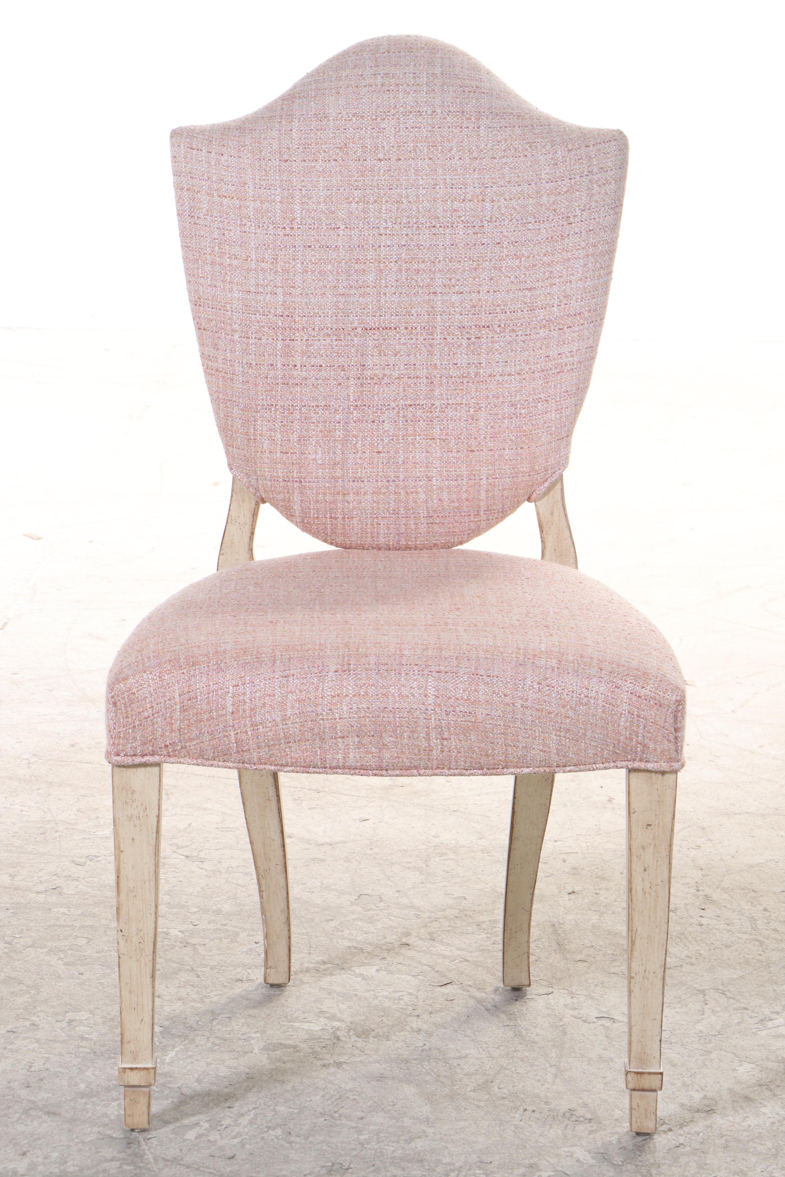 Six Milling Road Division of Baker Federal Style Cream-Painted Side Chairs