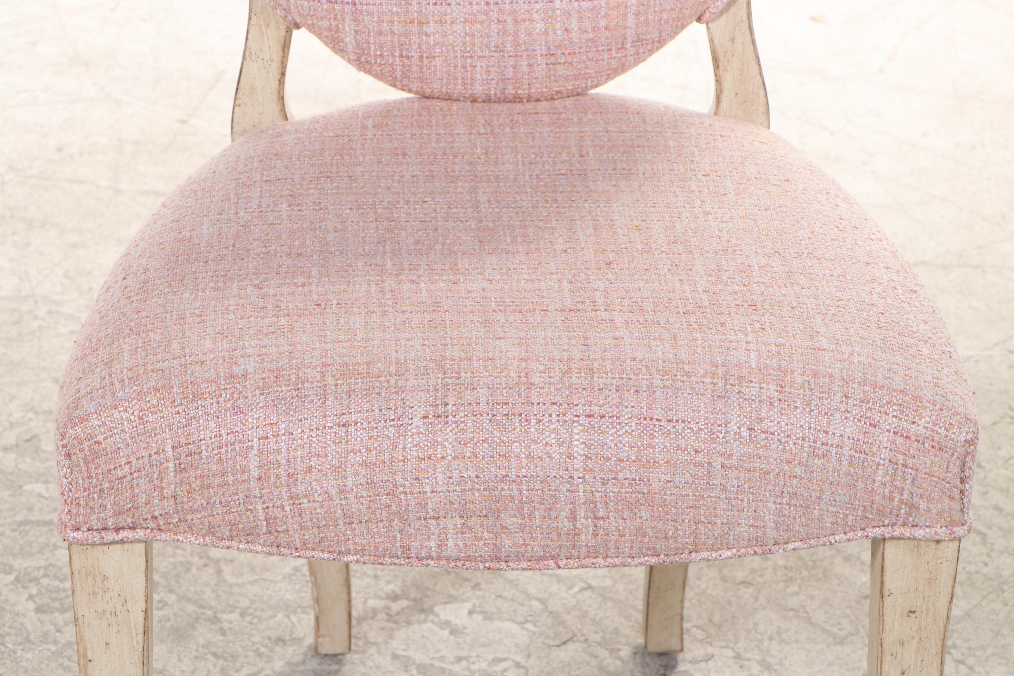 Six Milling Road Division of Baker Federal Style Cream-Painted Side Chairs