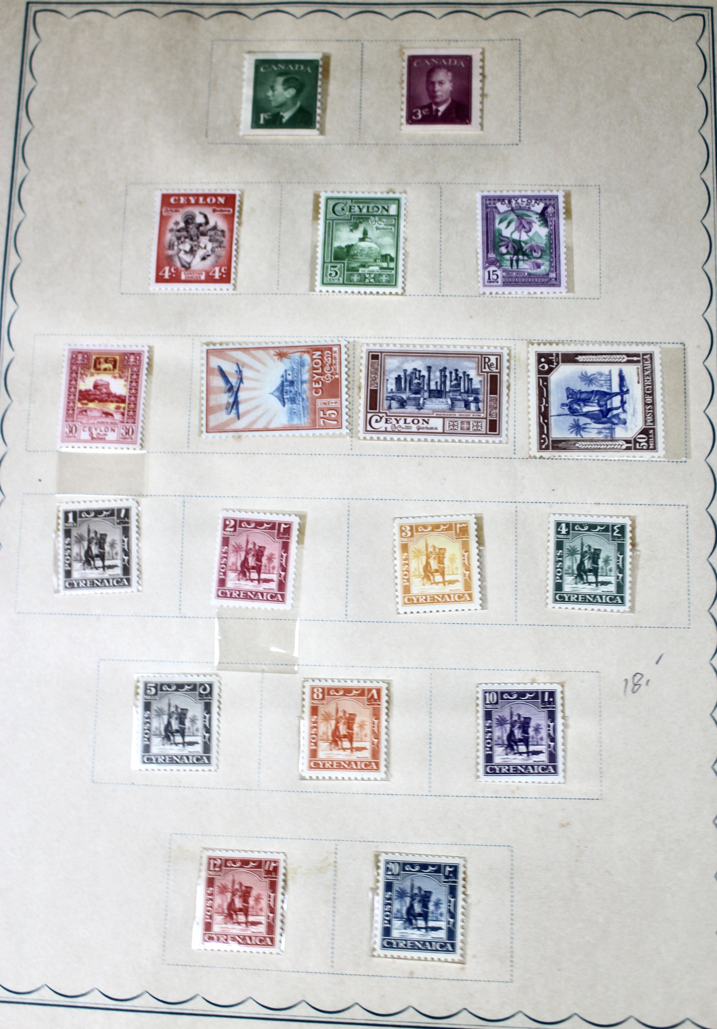Mint Foreign Stamp Collection
