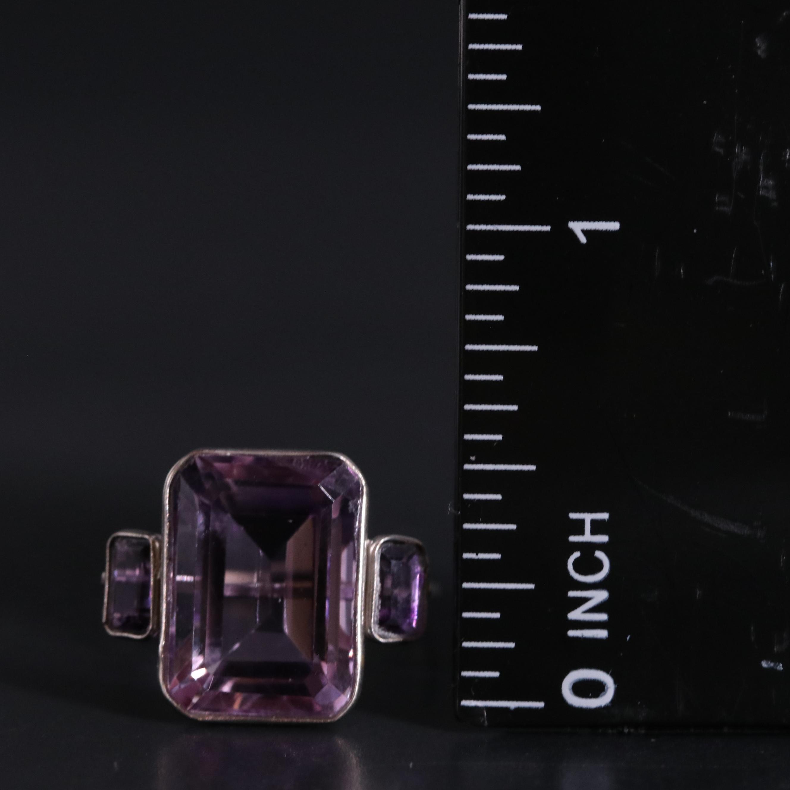 14K Amethyst Ring