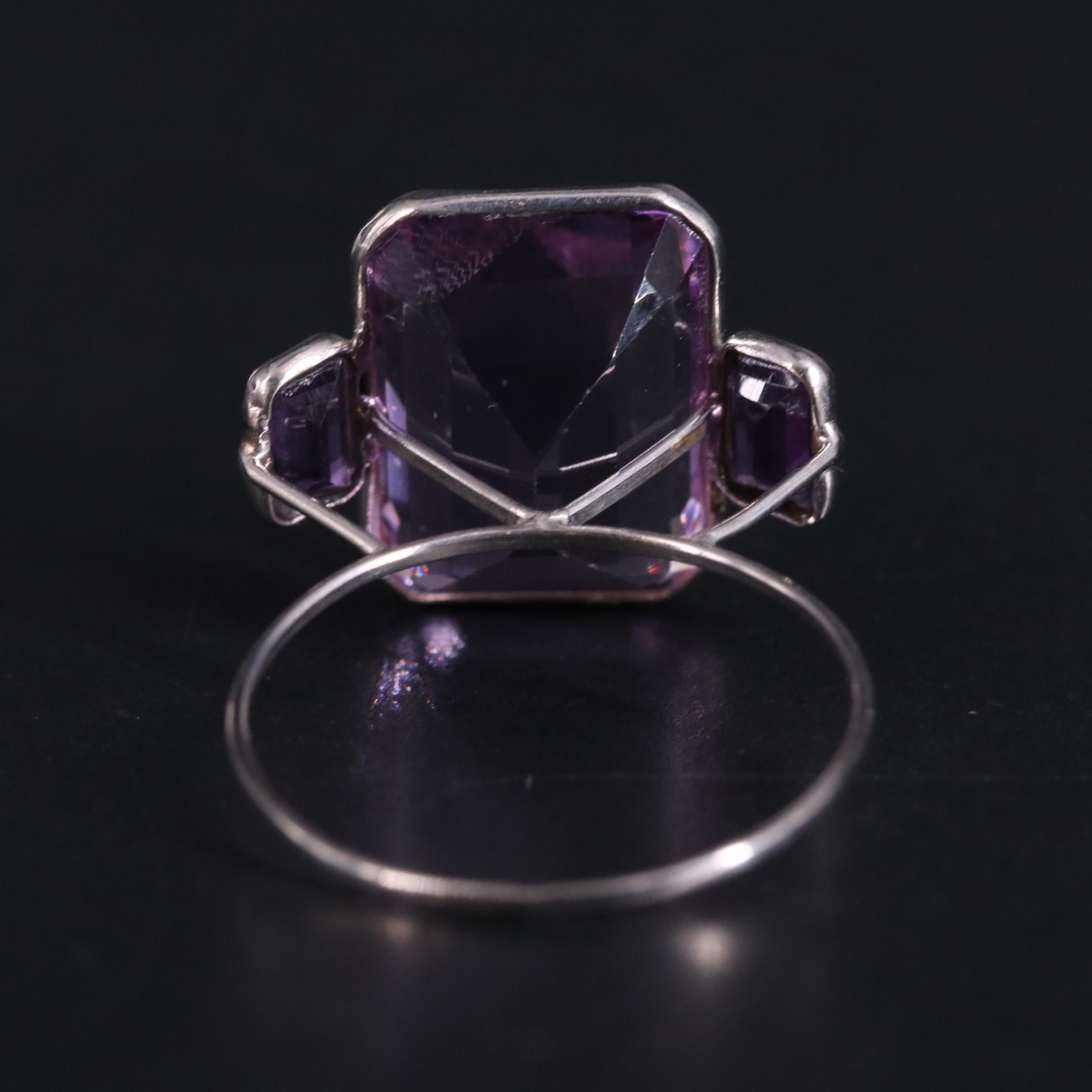 14K Amethyst Ring