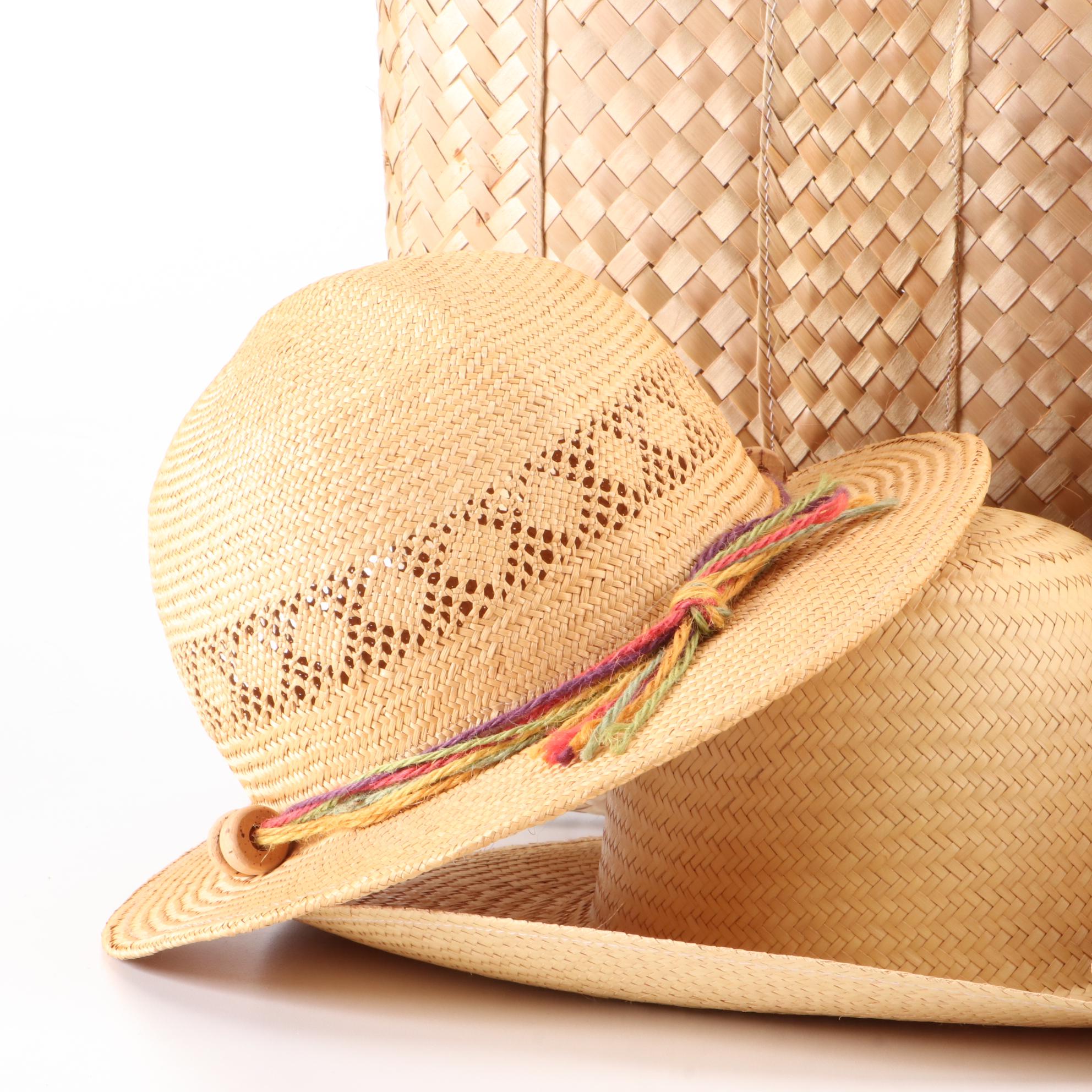 Natural Fiber Sun Hats and Totes