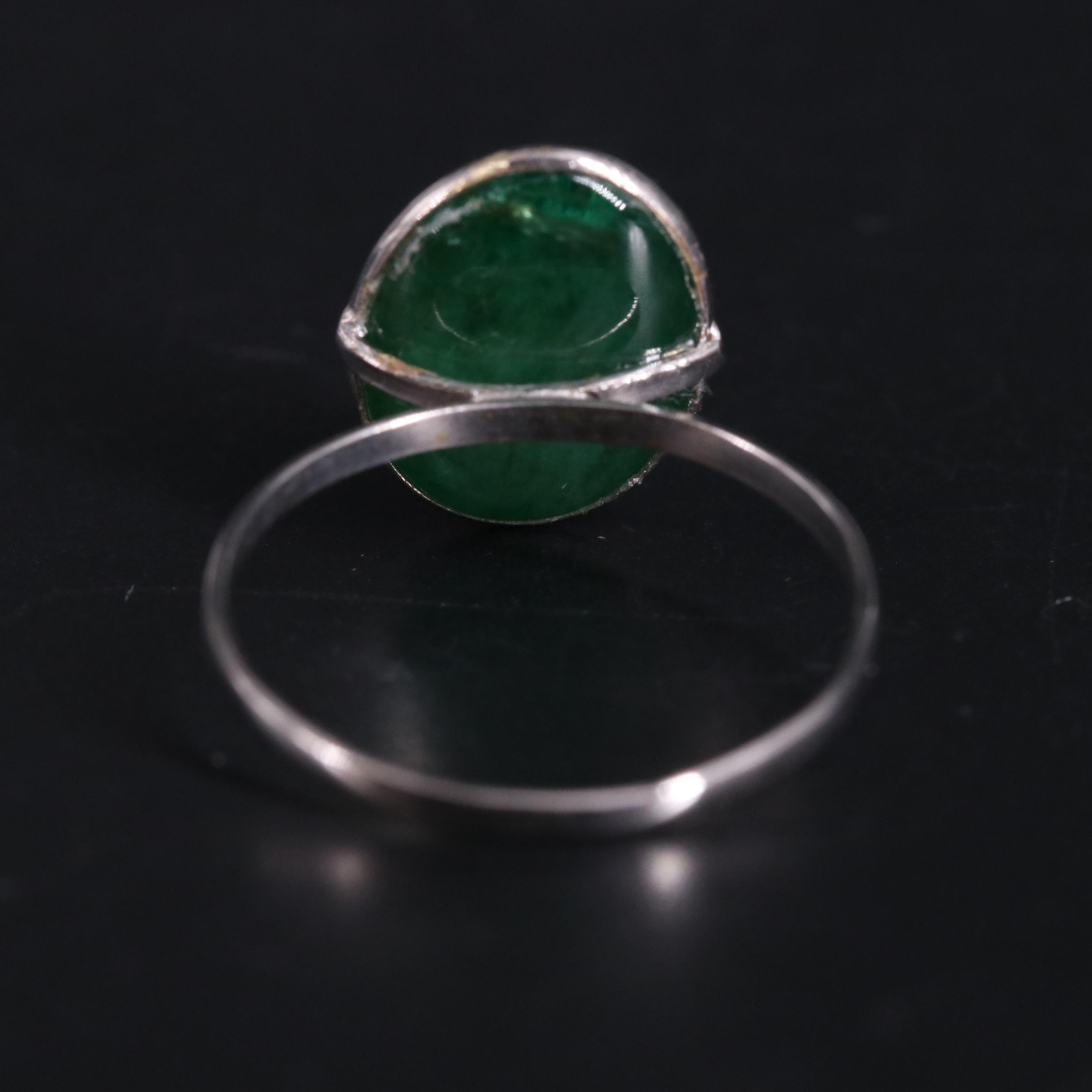 14K Emerald Ring