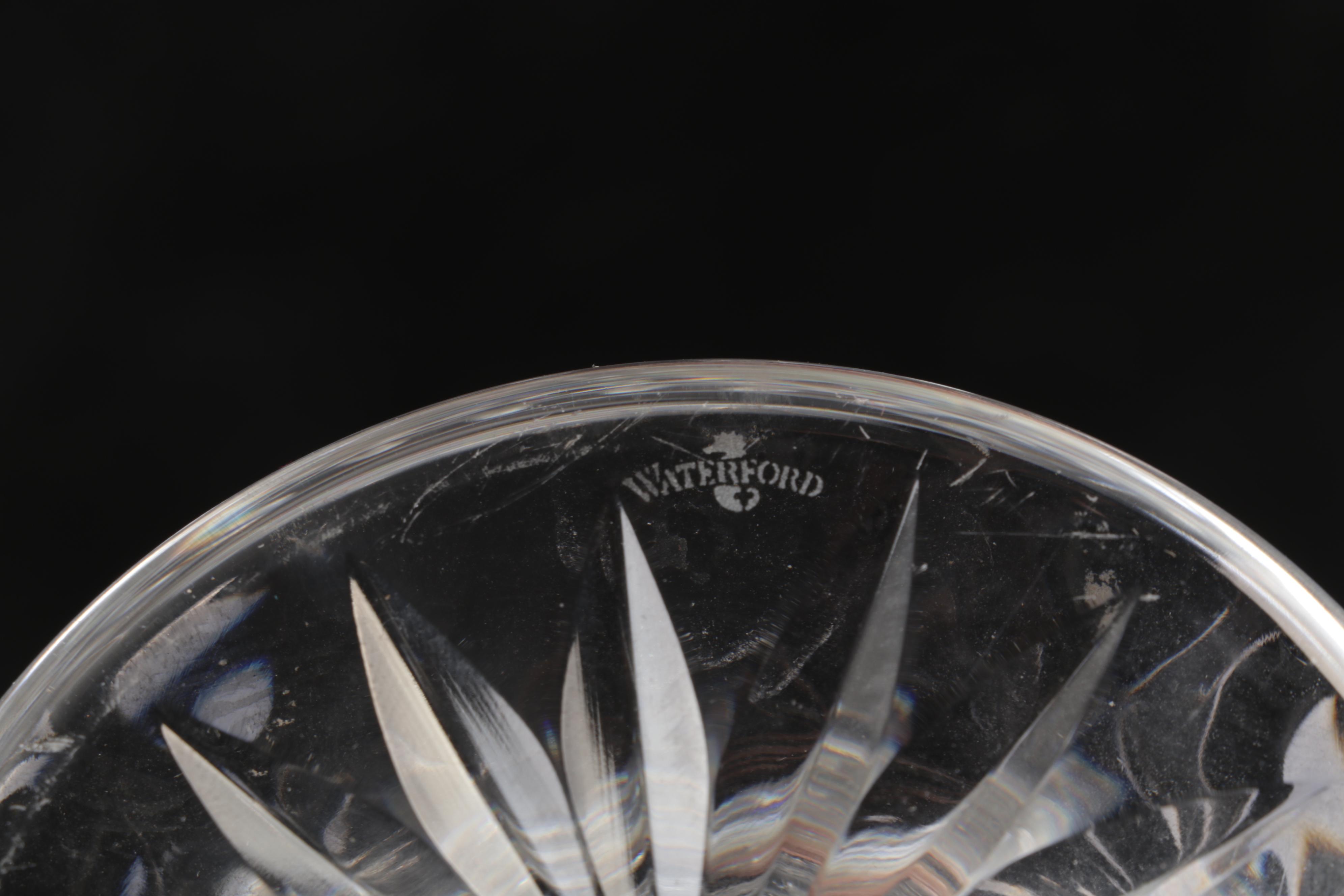 Waterford Cut Crystal "Lismore Castle" Vase