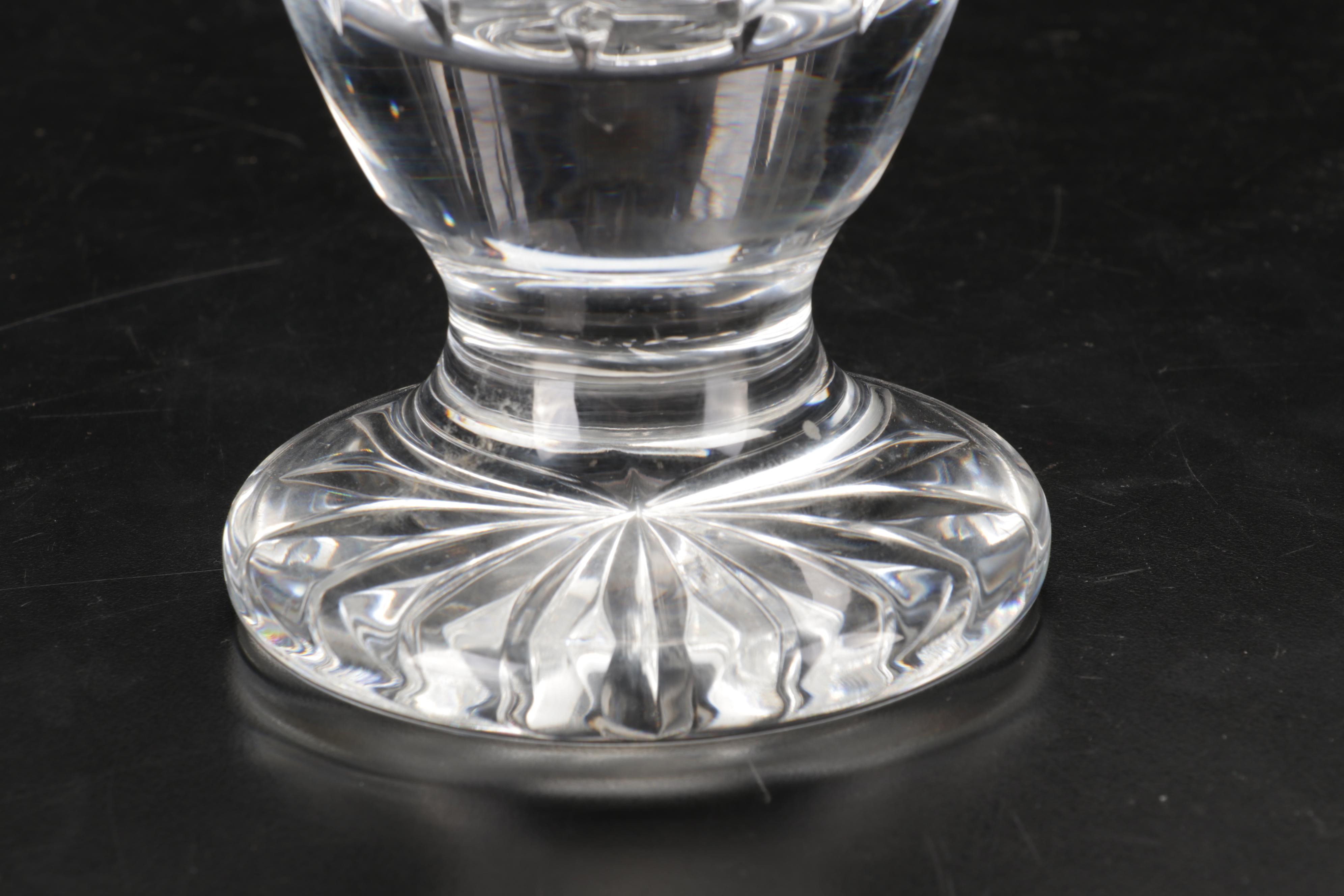 Waterford Cut Crystal "Lismore Castle" Vase
