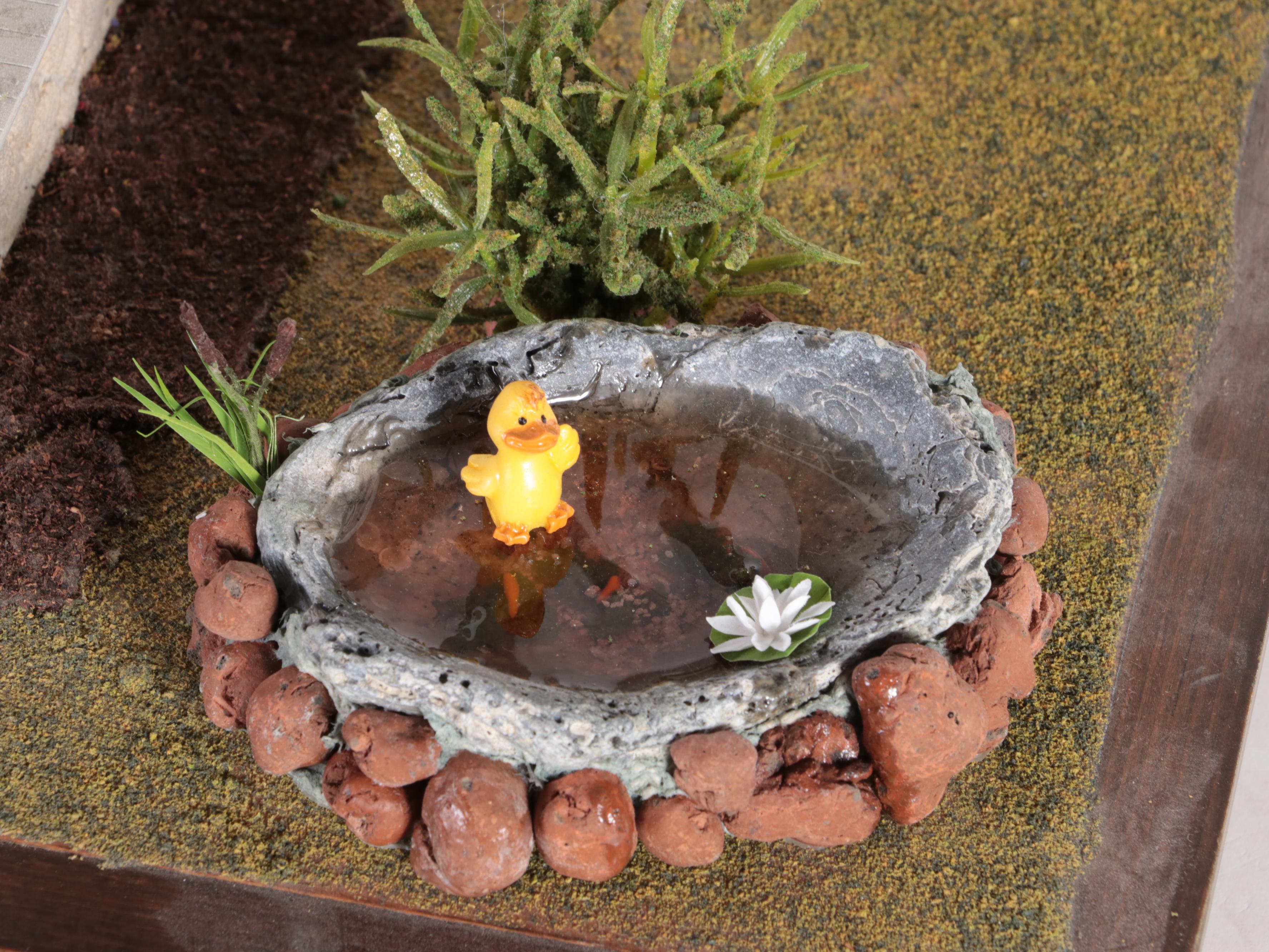 Handcrafted Victorian Style Dollhouse with Furnishings and Accessories