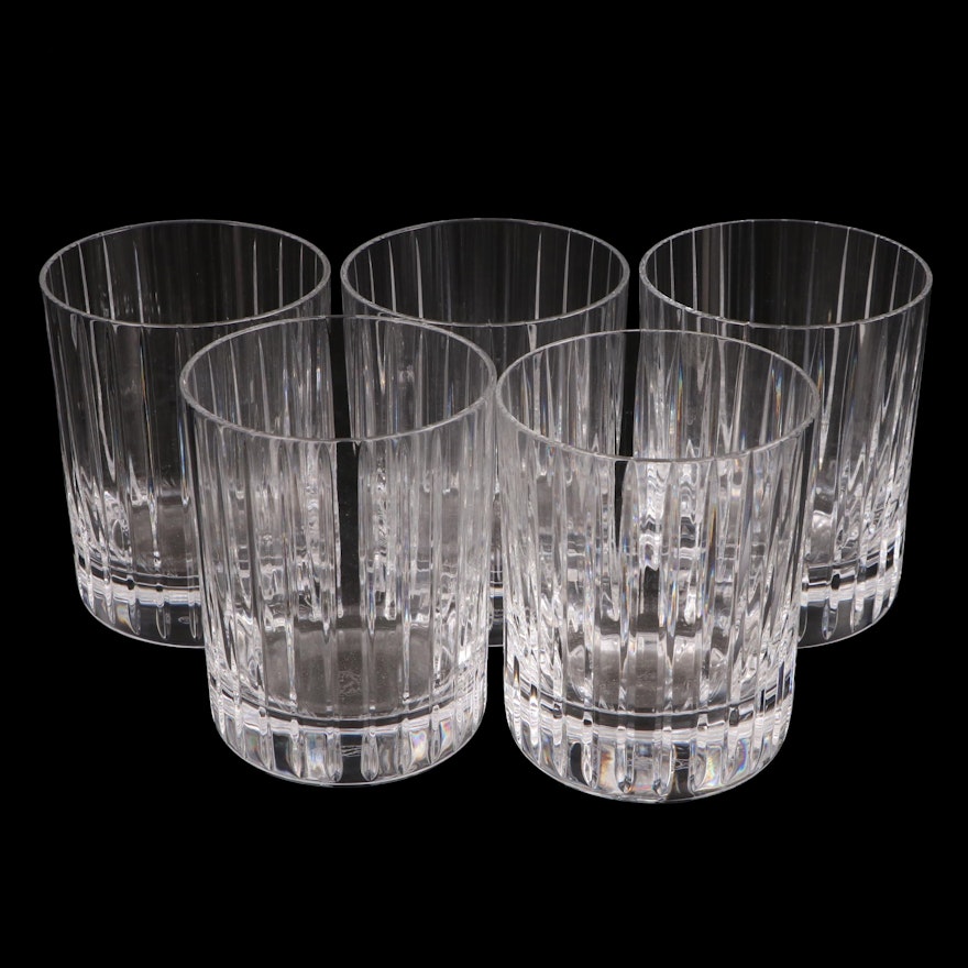 Baccarat "Harmonie" Crystal Double Old Fashioned Glasses