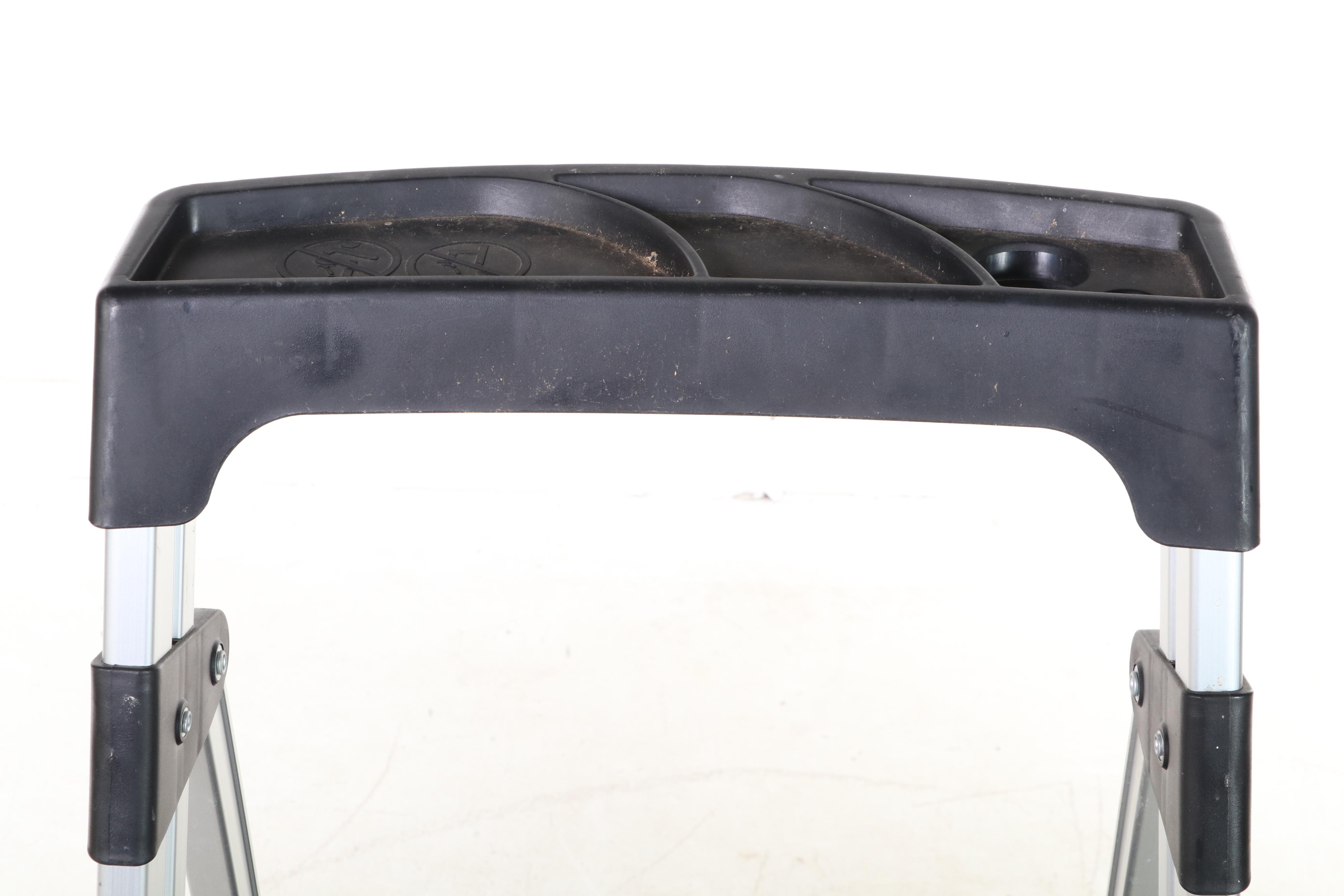 Gorilla Ladders Commercial Type II 3-Step Folding Step-Stool Ladder