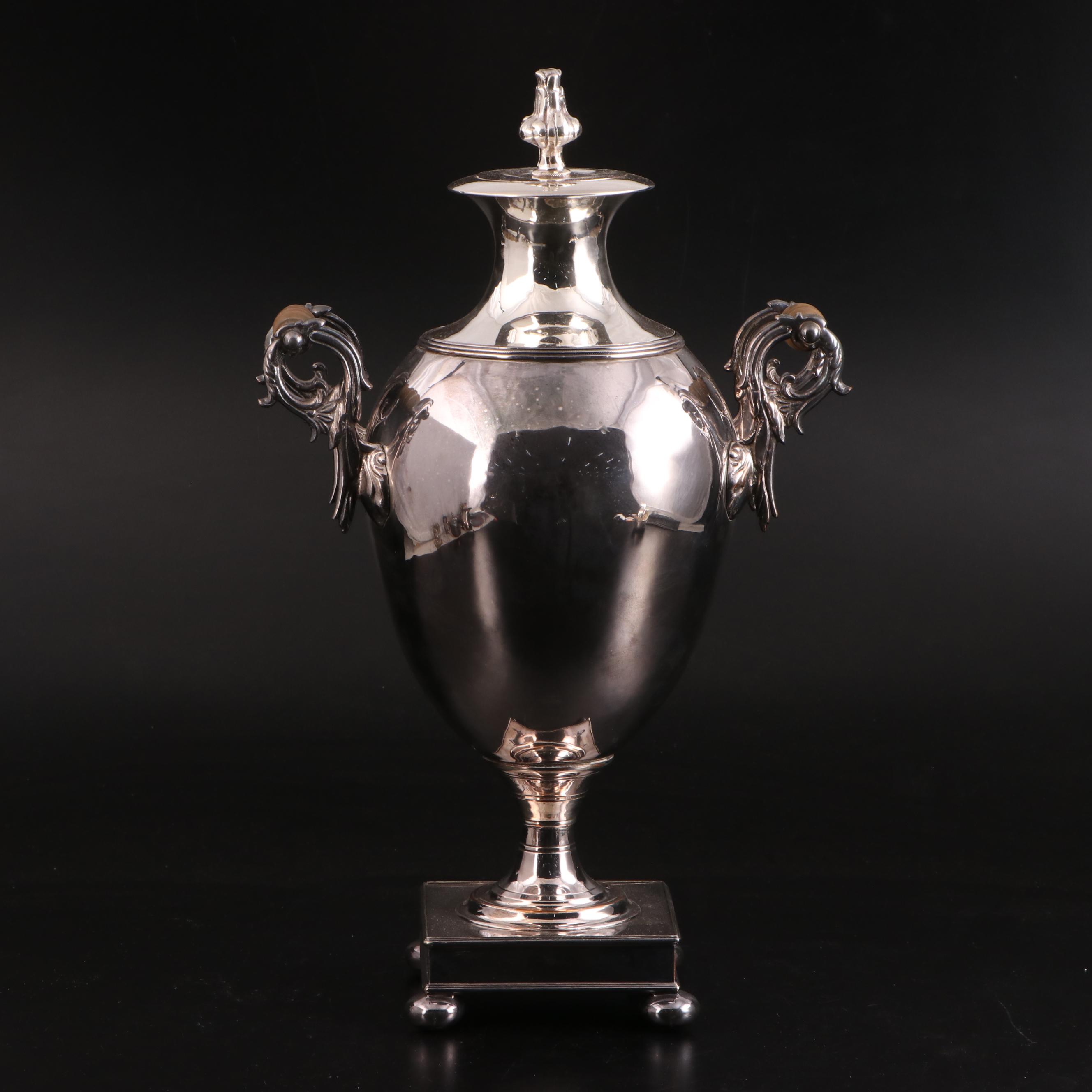 Gorham Silver Plate Tea Service with Assorted Silver Plate Collection