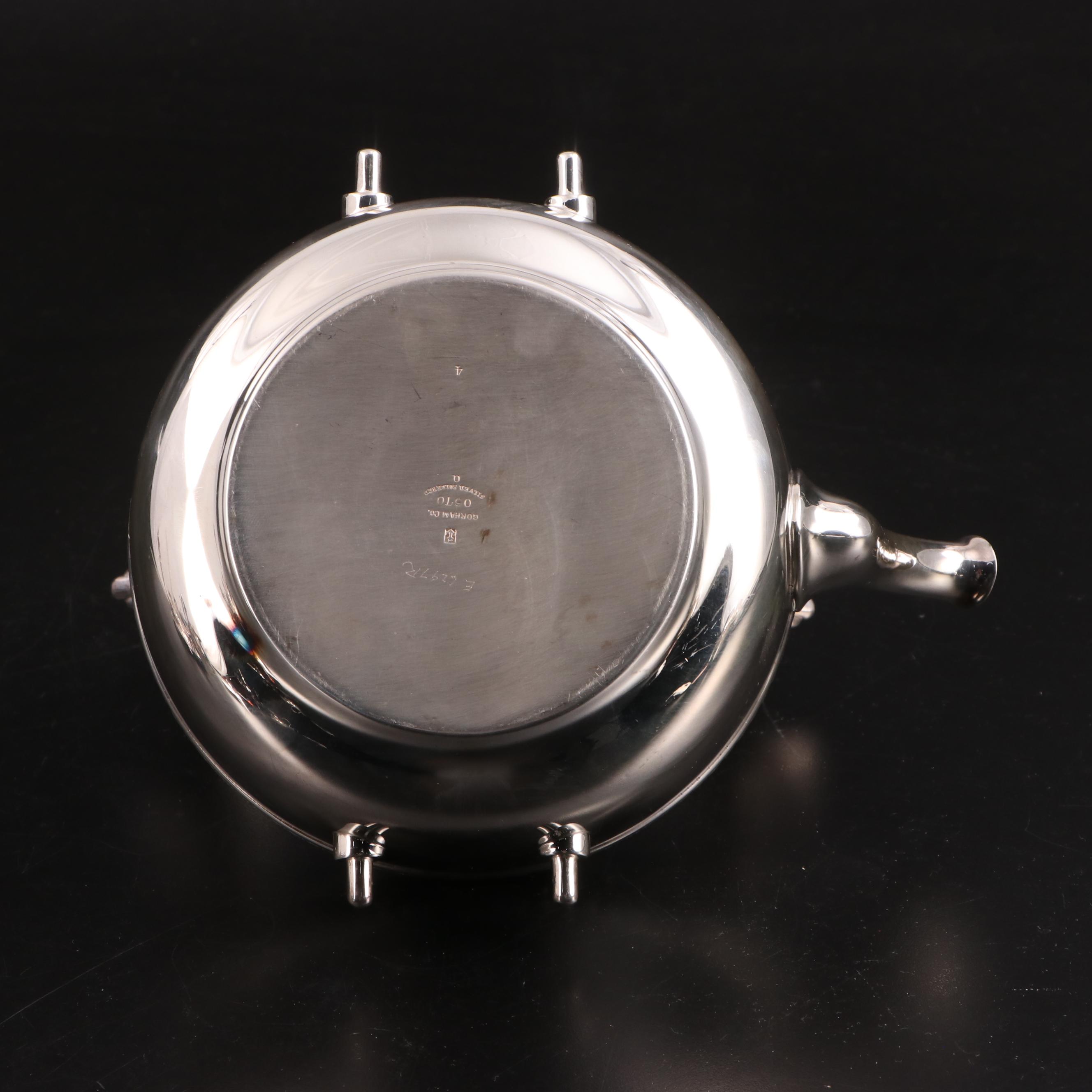 Gorham Silver Plate Tea Service with Assorted Silver Plate Collection