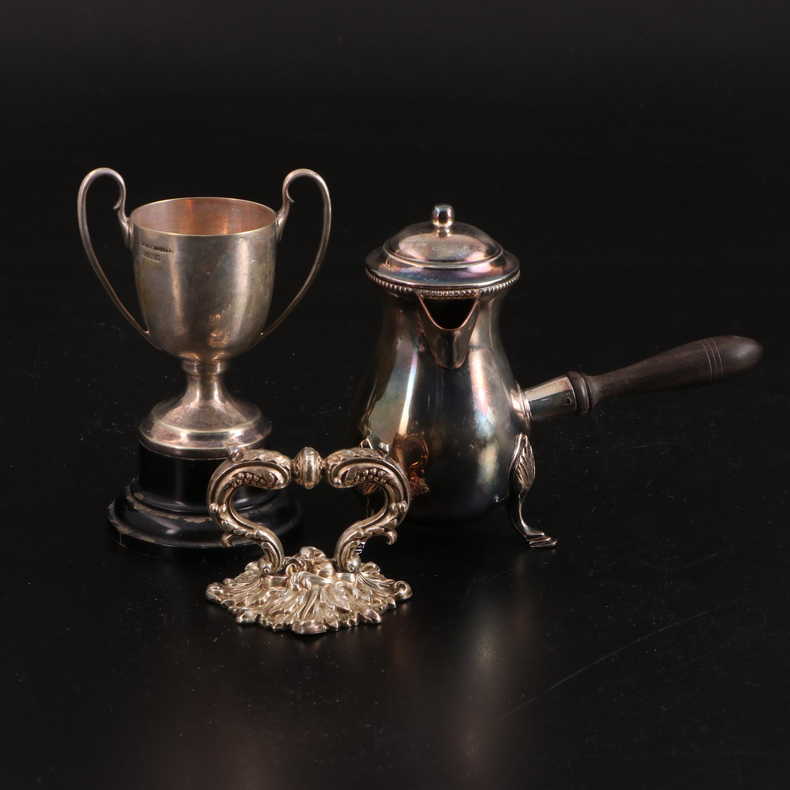 Gorham Silver Plate Tea Service with Assorted Silver Plate Collection