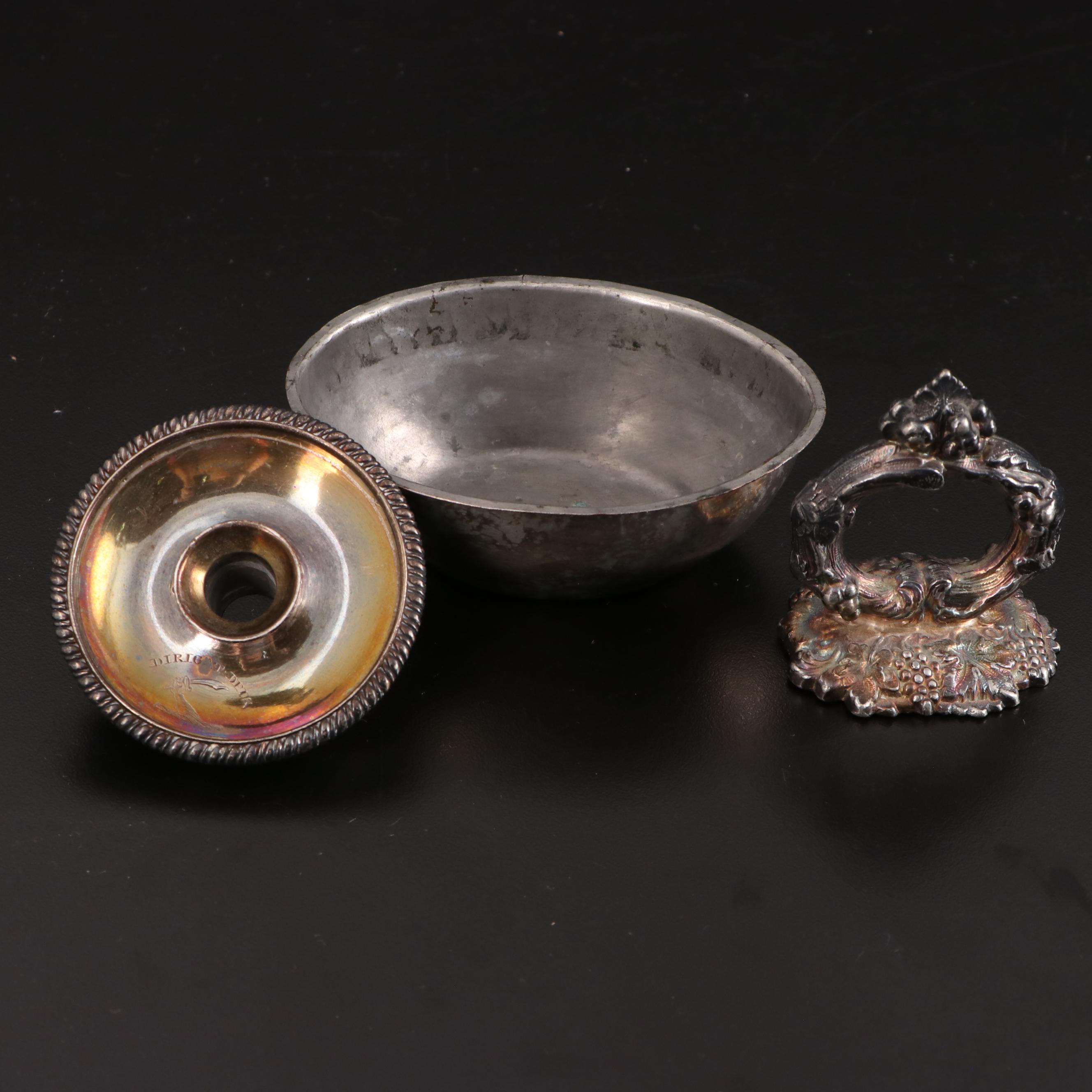 Gorham Silver Plate Tea Service with Assorted Silver Plate Collection