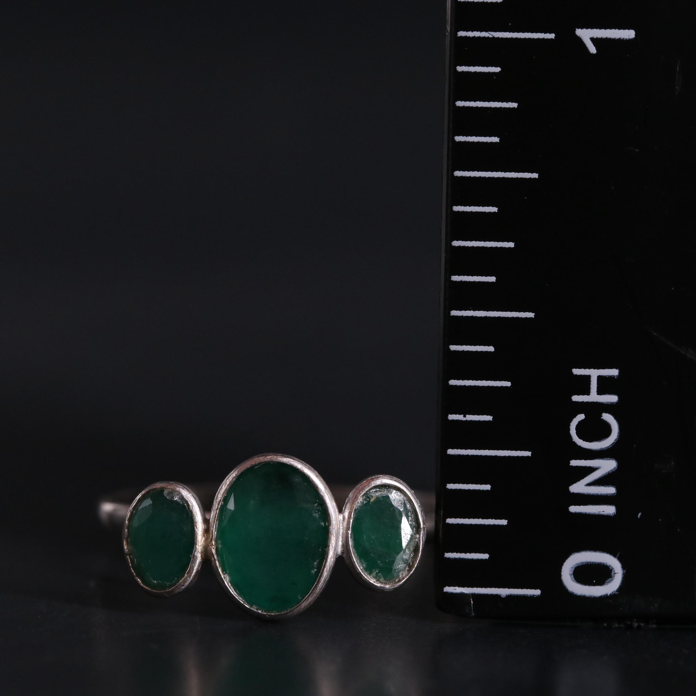 14K Emerald Ring
