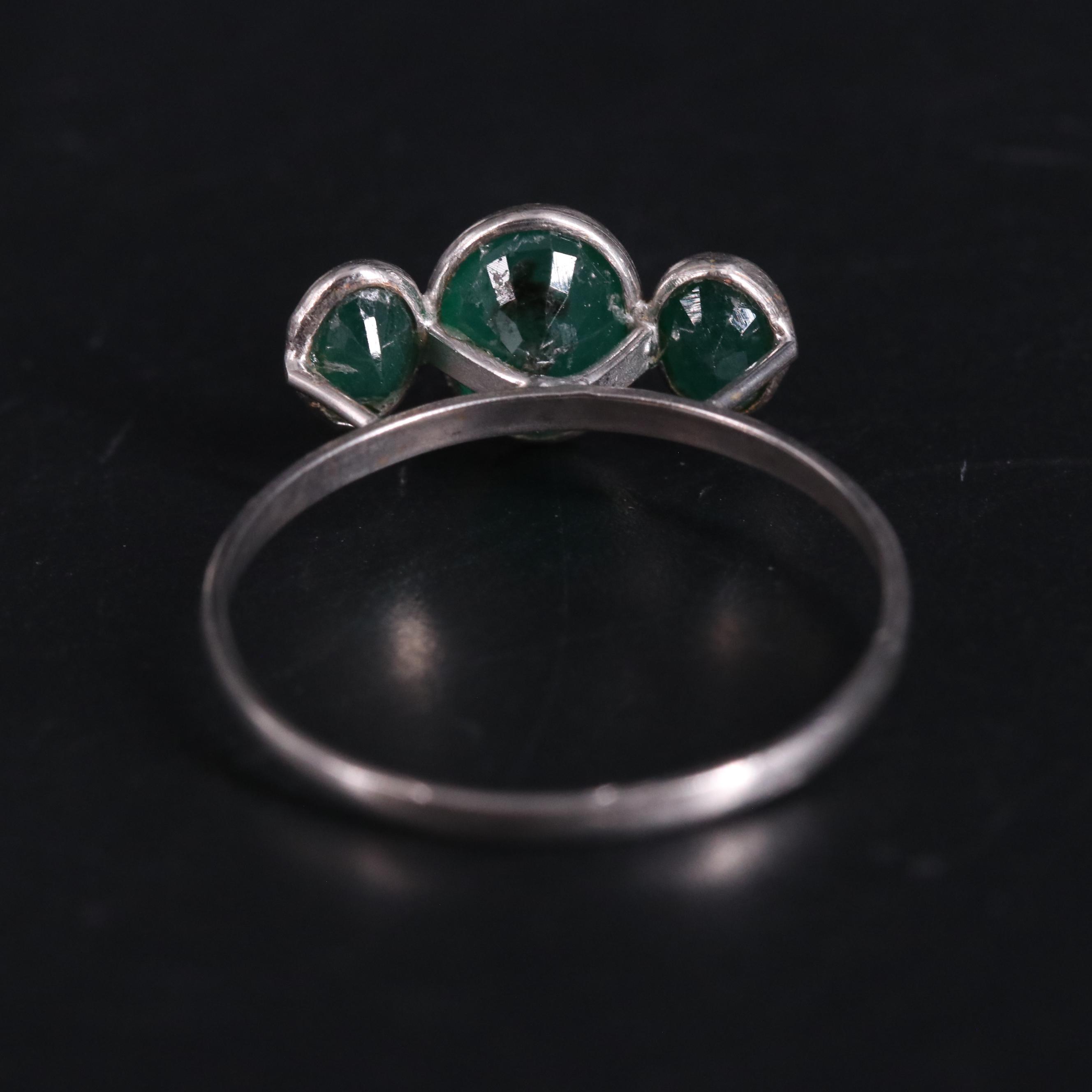 14K Emerald Ring