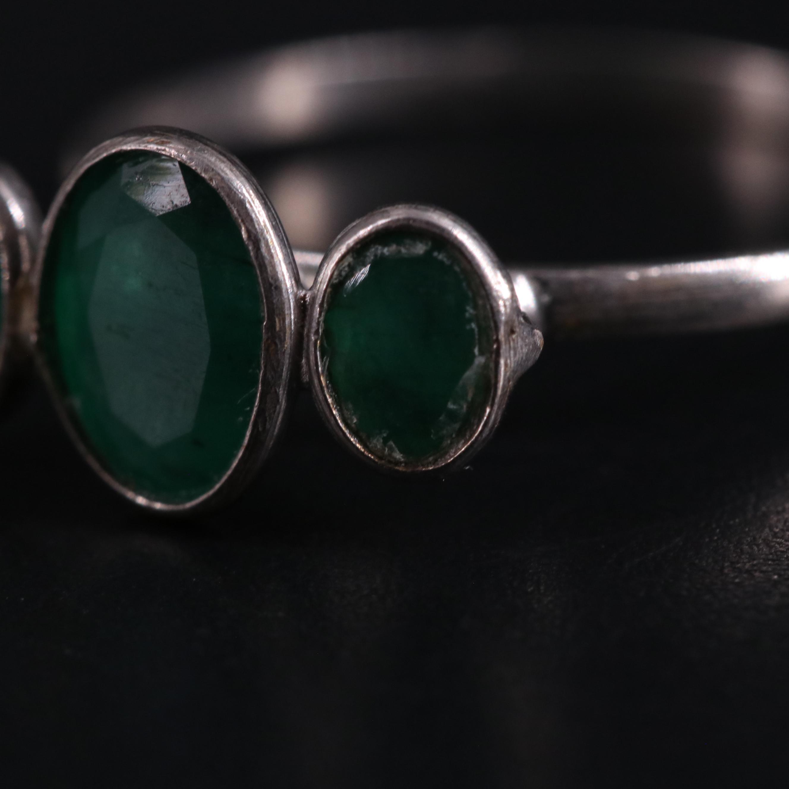 14K Emerald Ring