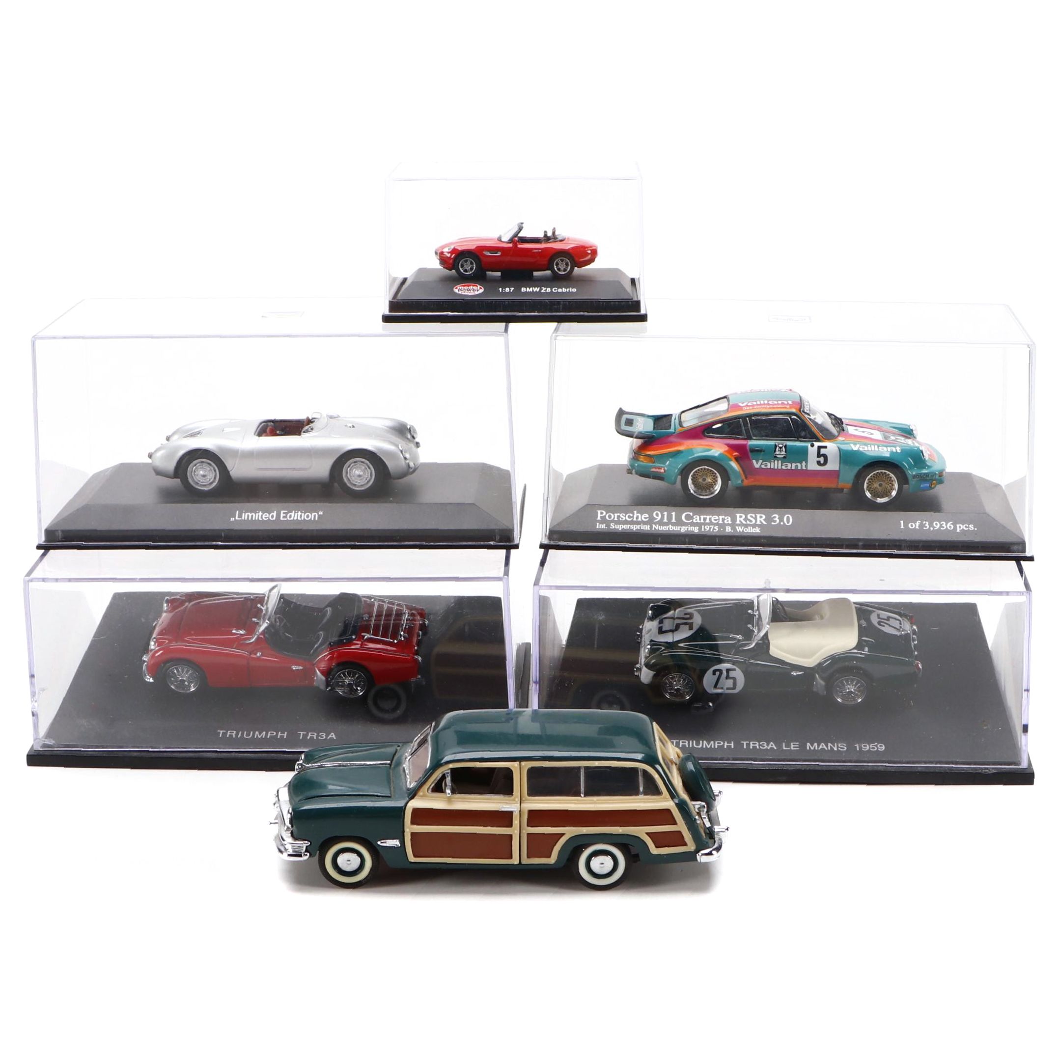 Paul's Model Art Minichamp and Other Diecast Model Cars