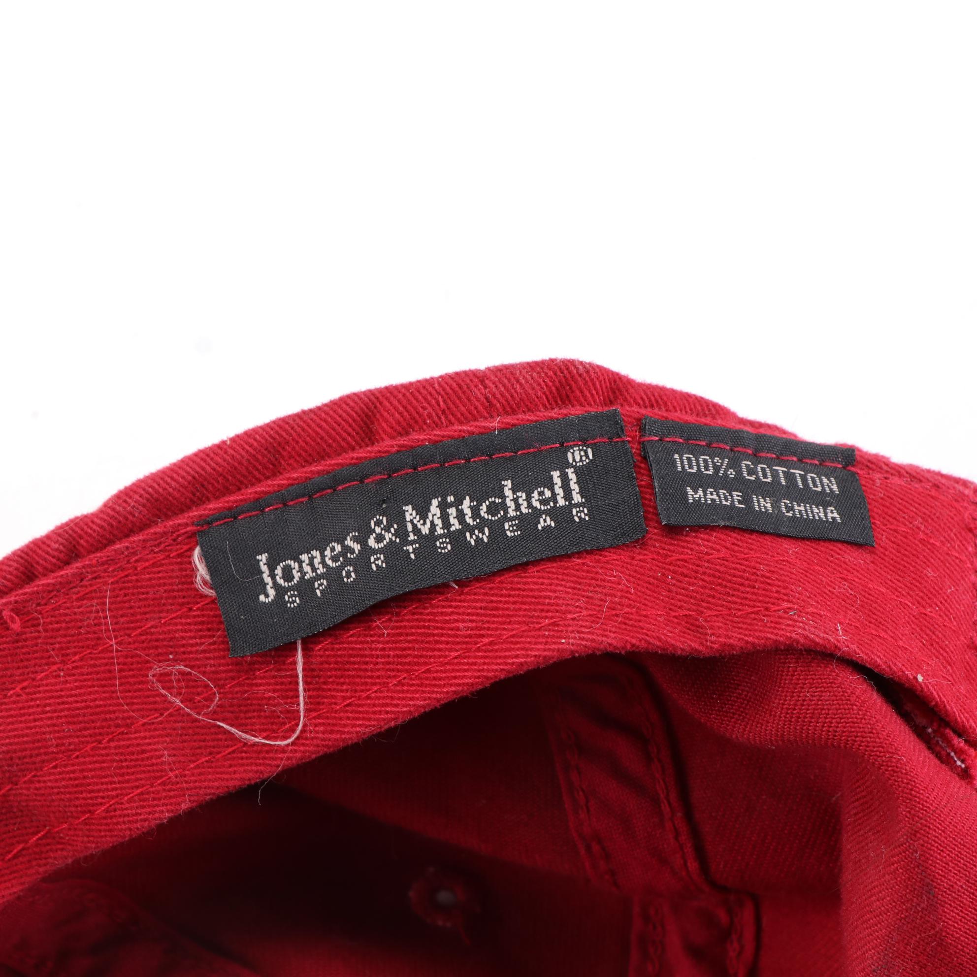 Jones & Mitchell and HYP Embroidered Cotton Baseball Caps