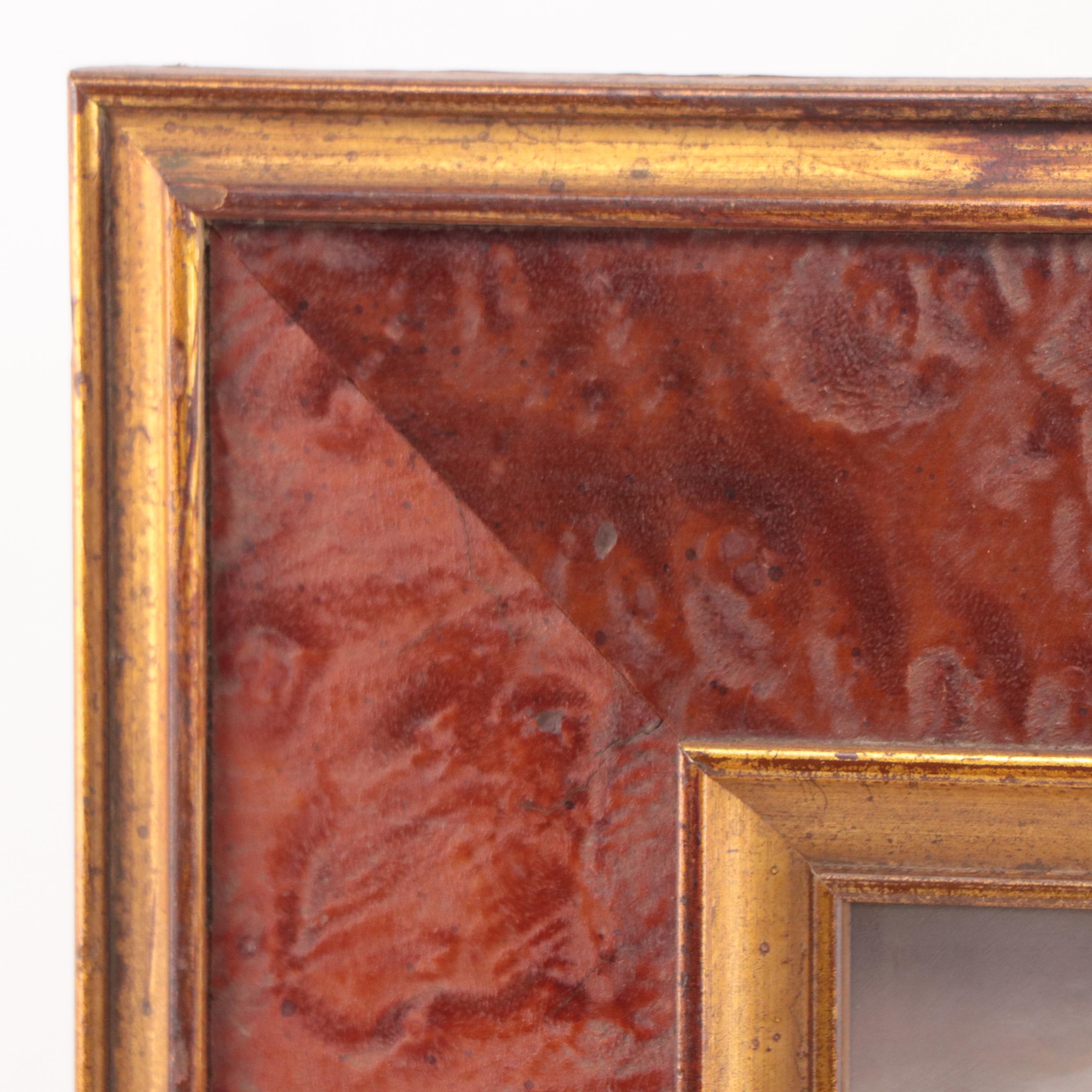 Oil Painting of a Fox Hunting Scene