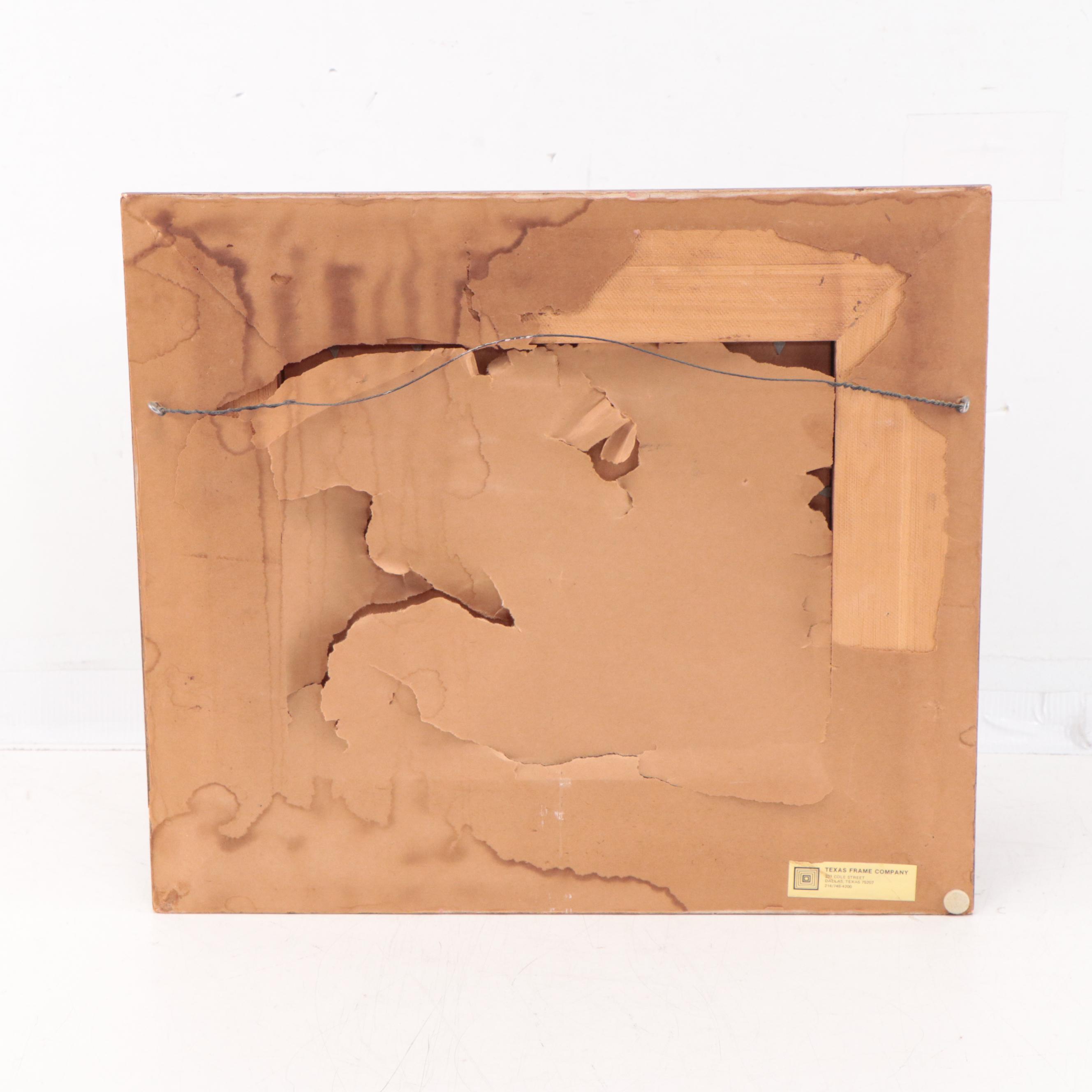 Oil Painting of a Fox Hunting Scene