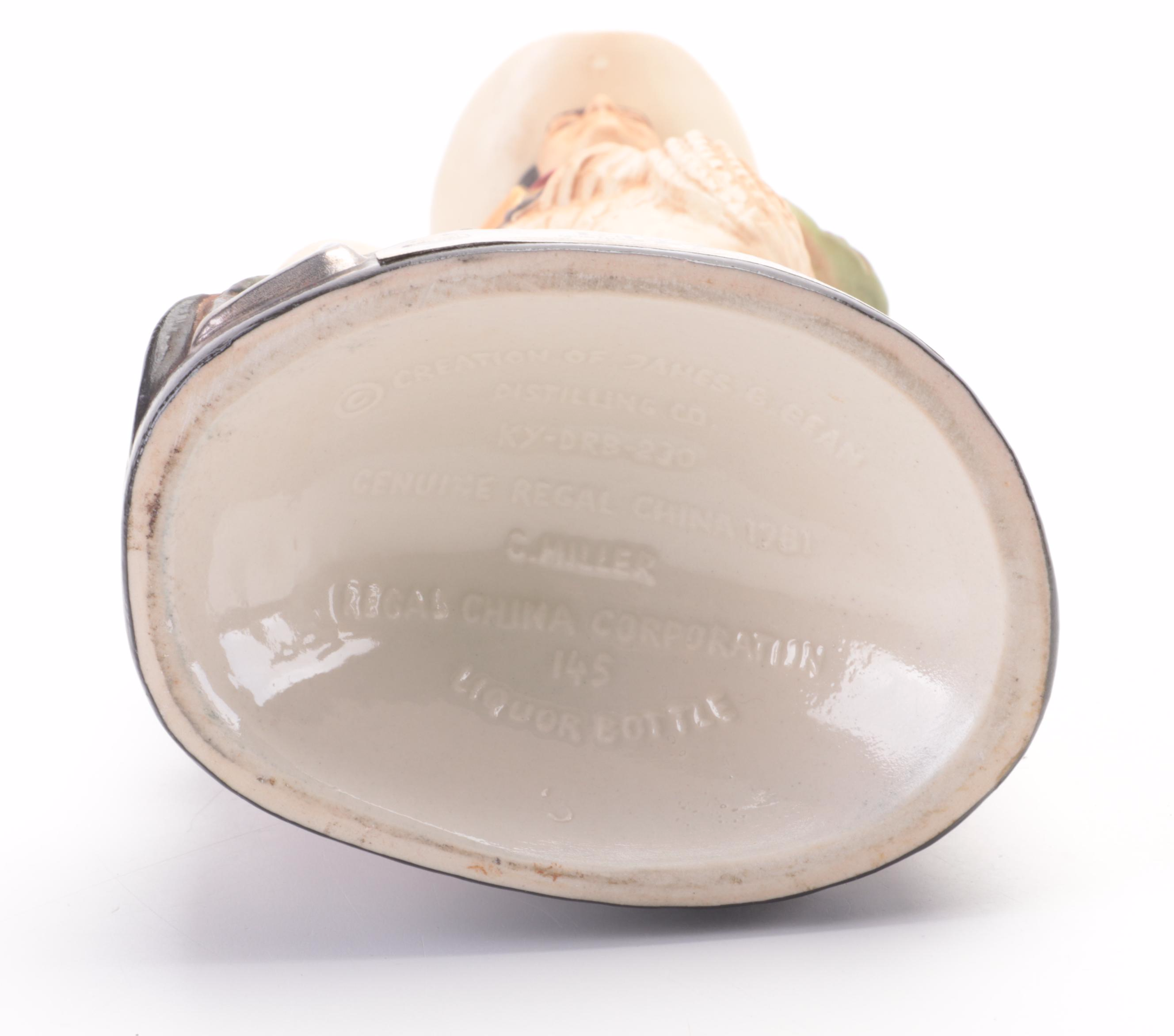 Regal China for Jim Beam Ceramic Cowboy Decanters