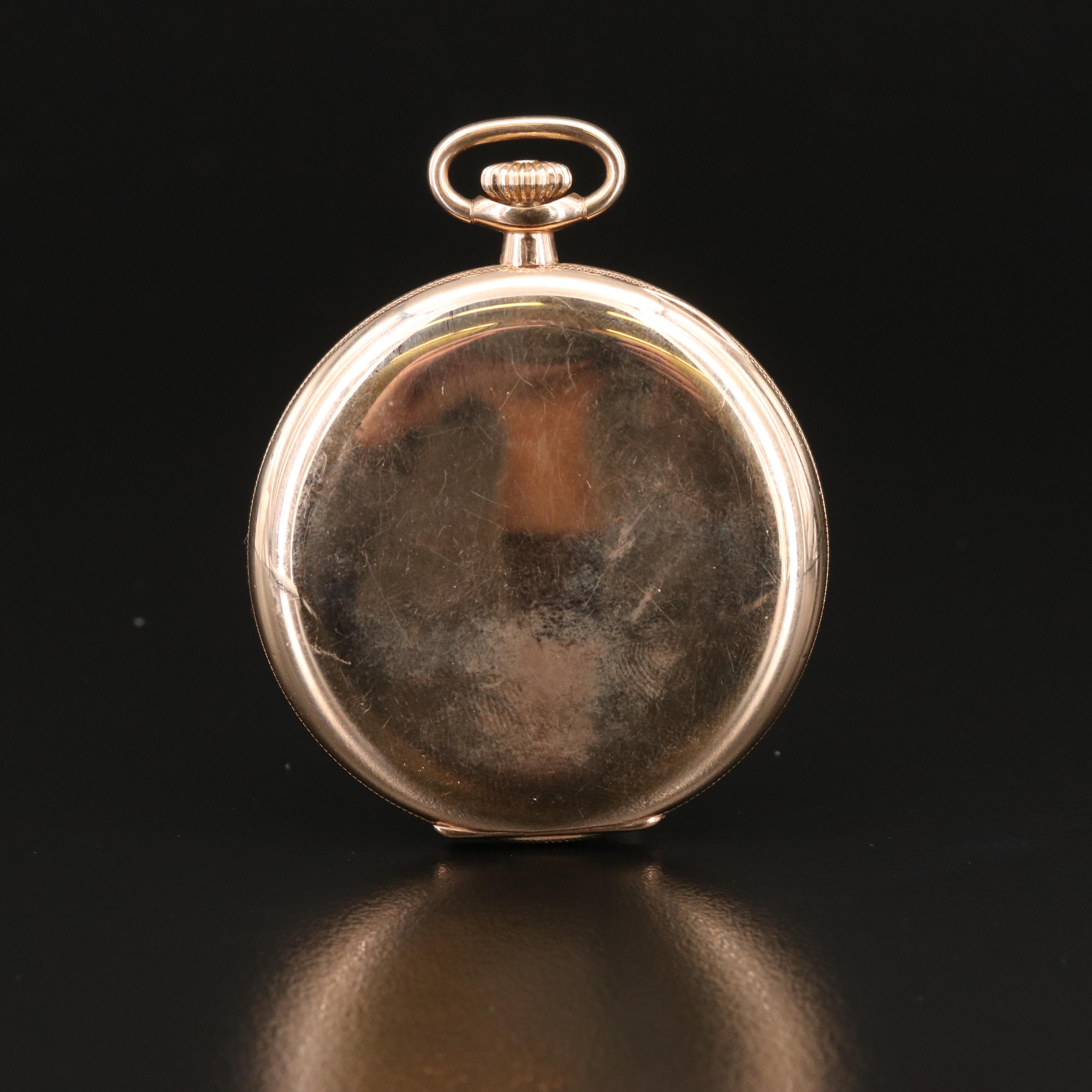 Unlabeled Swiss Movement Pocket Watch with Hunter Case
