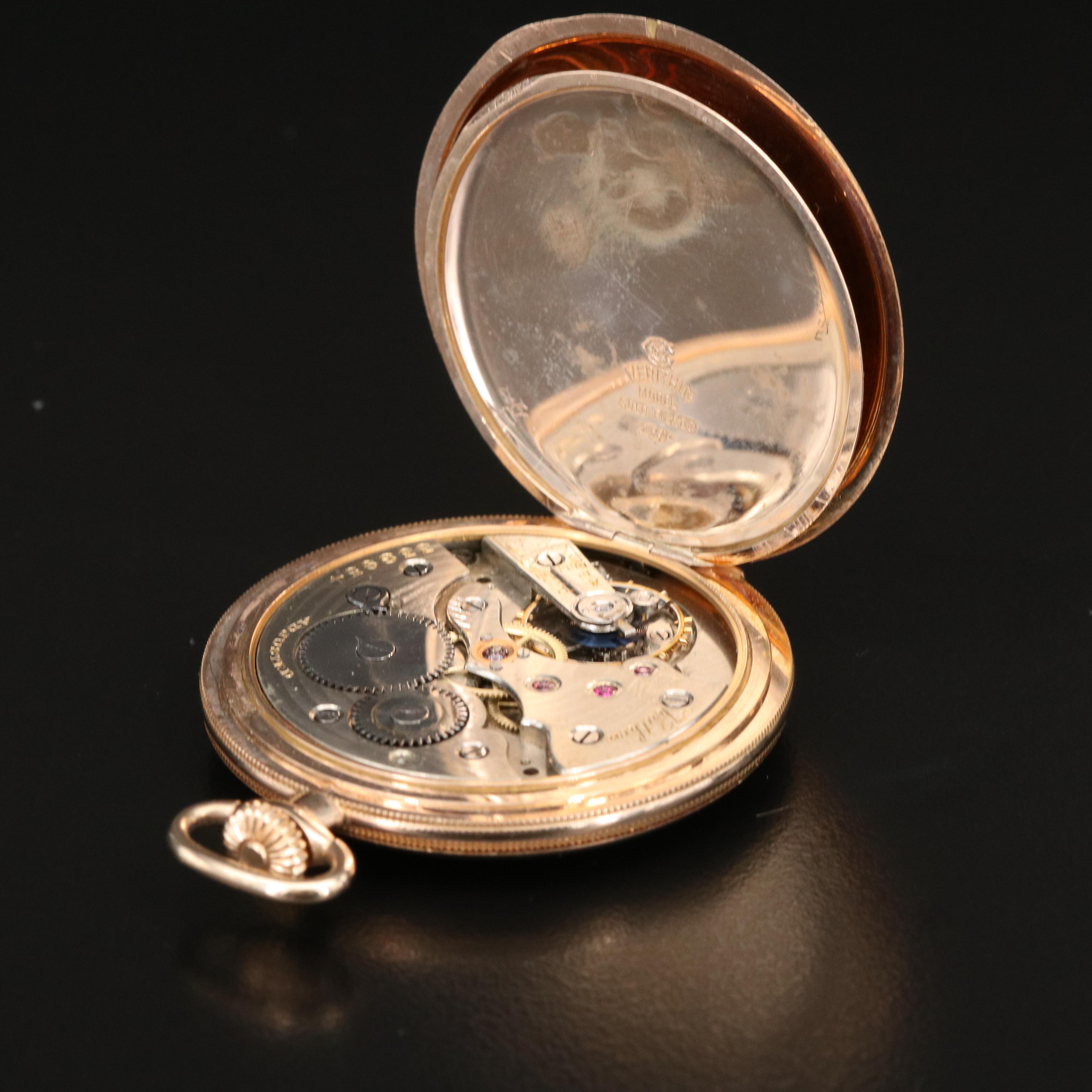 Unlabeled Swiss Movement Pocket Watch with Hunter Case