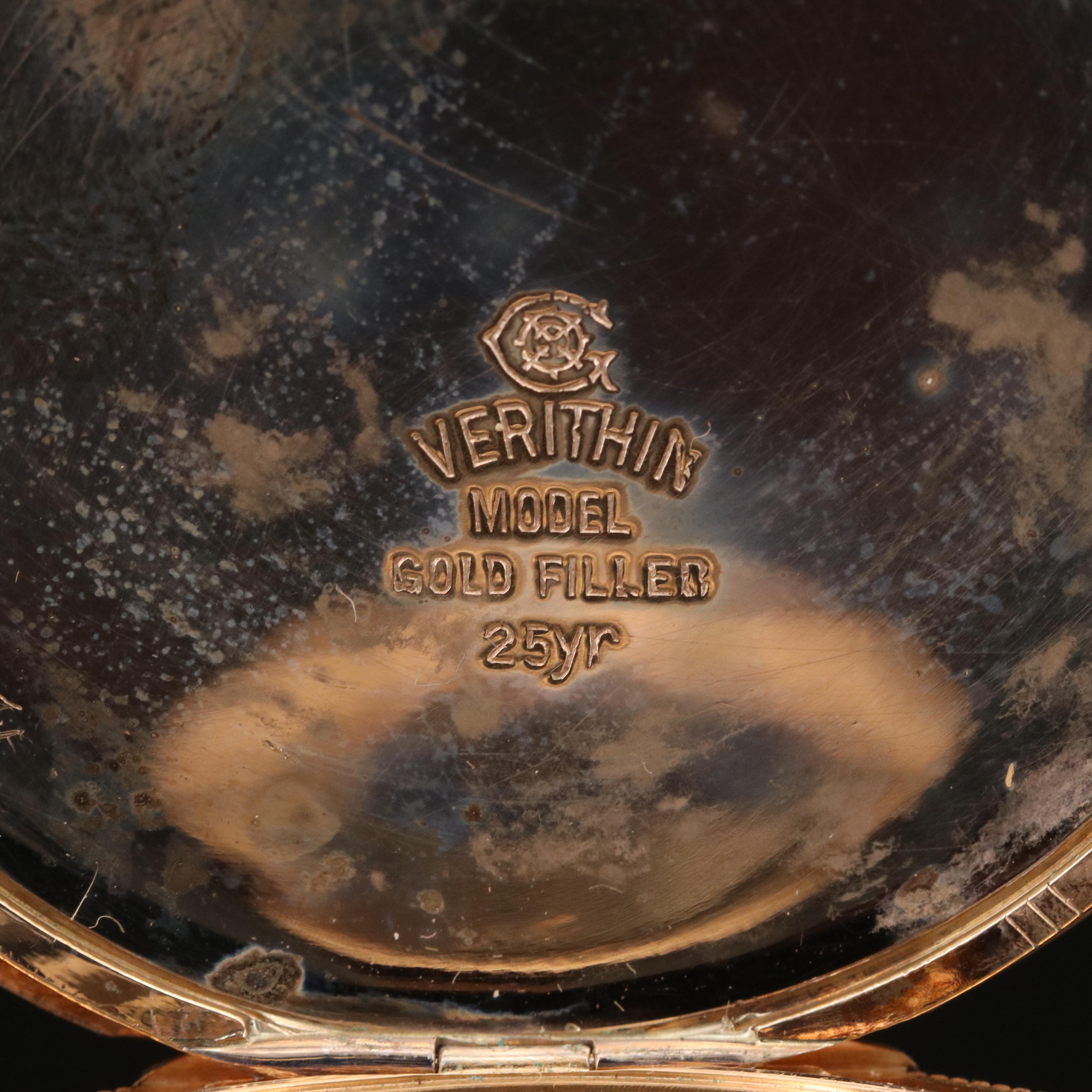 Unlabeled Swiss Movement Pocket Watch with Hunter Case