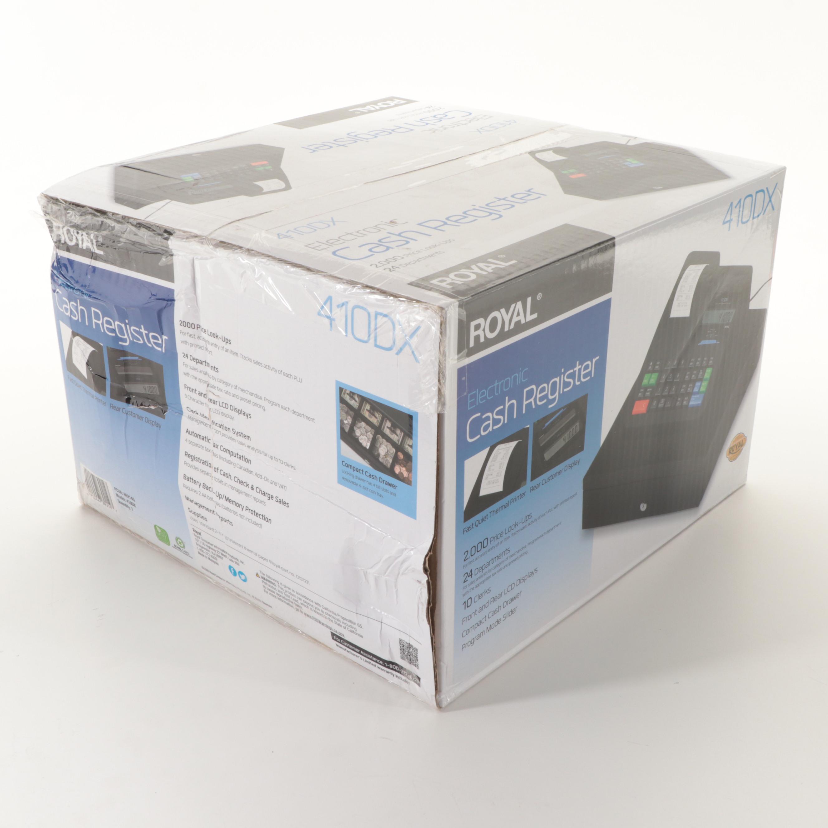 Royal 410DX Electronic Cash Register