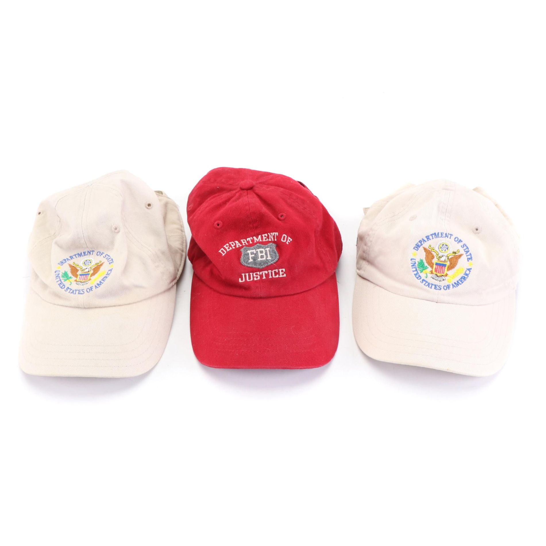 Jones & Mitchell and HYP Embroidered Cotton Baseball Caps