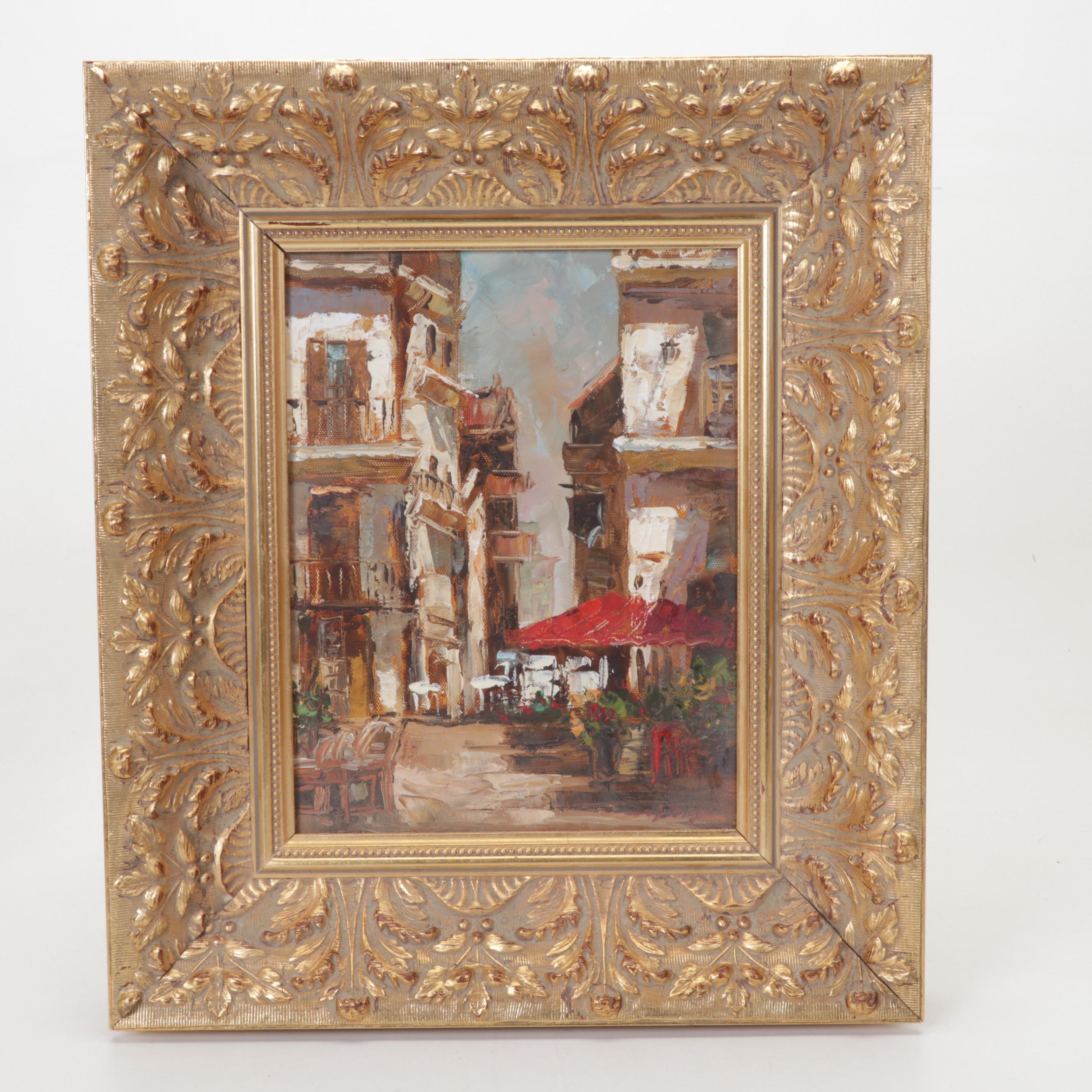 Rudolstadt Strauss & Söhne Porcelain Vase, Lamp, Cheese Keeper, Painting