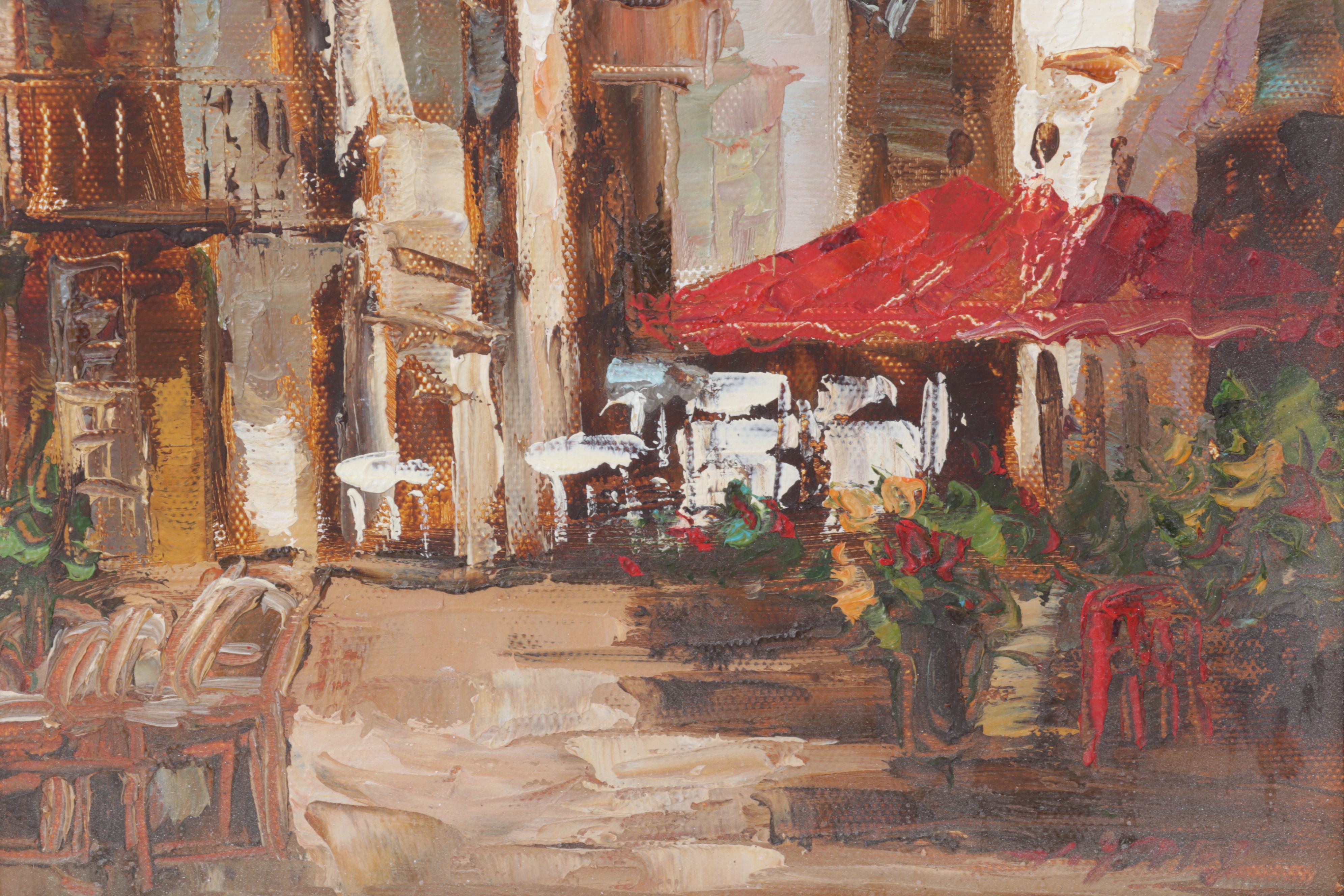 Rudolstadt Strauss & Söhne Porcelain Vase, Lamp, Cheese Keeper, Painting