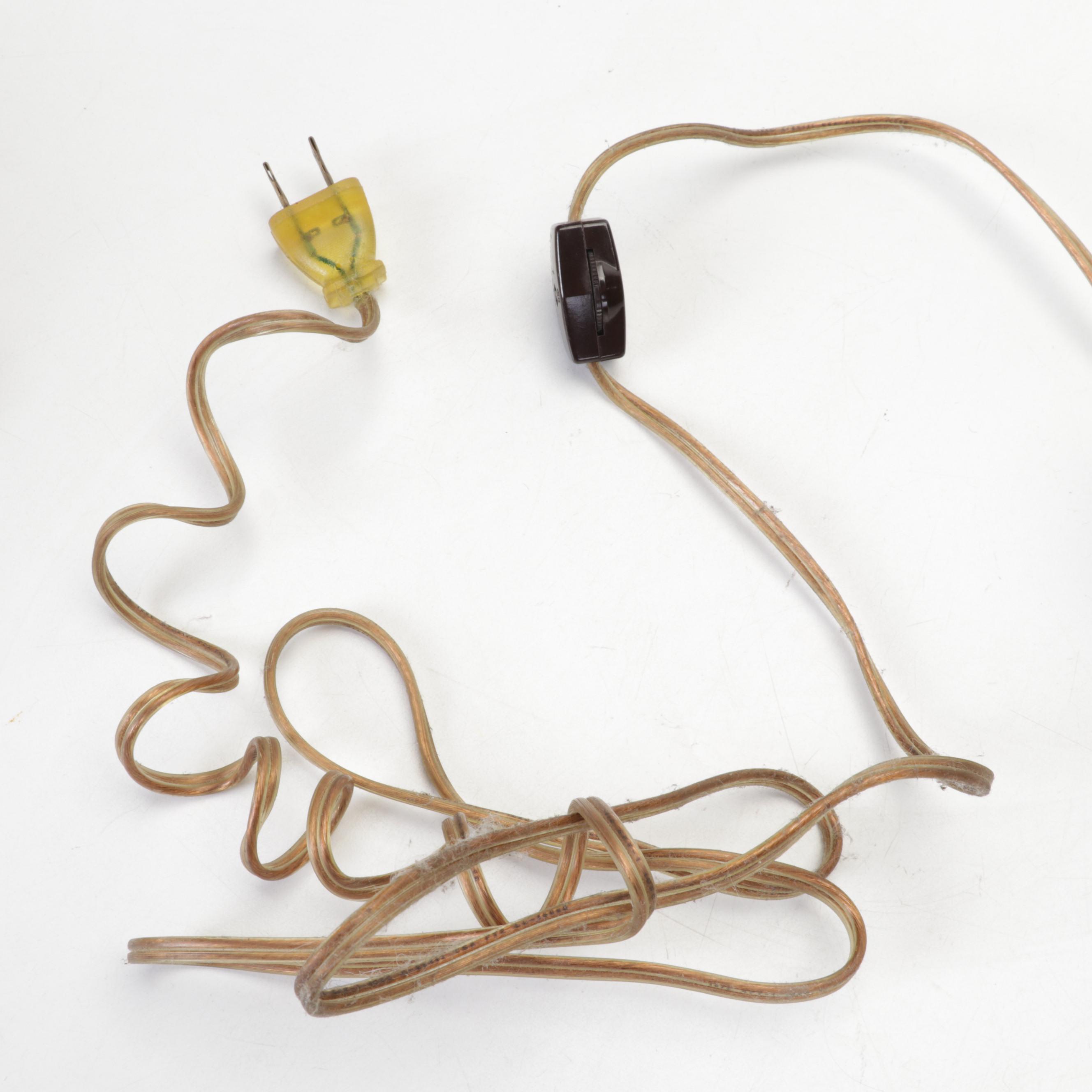 Rudolstadt Strauss & Söhne Porcelain Vase, Lamp, Cheese Keeper, Painting