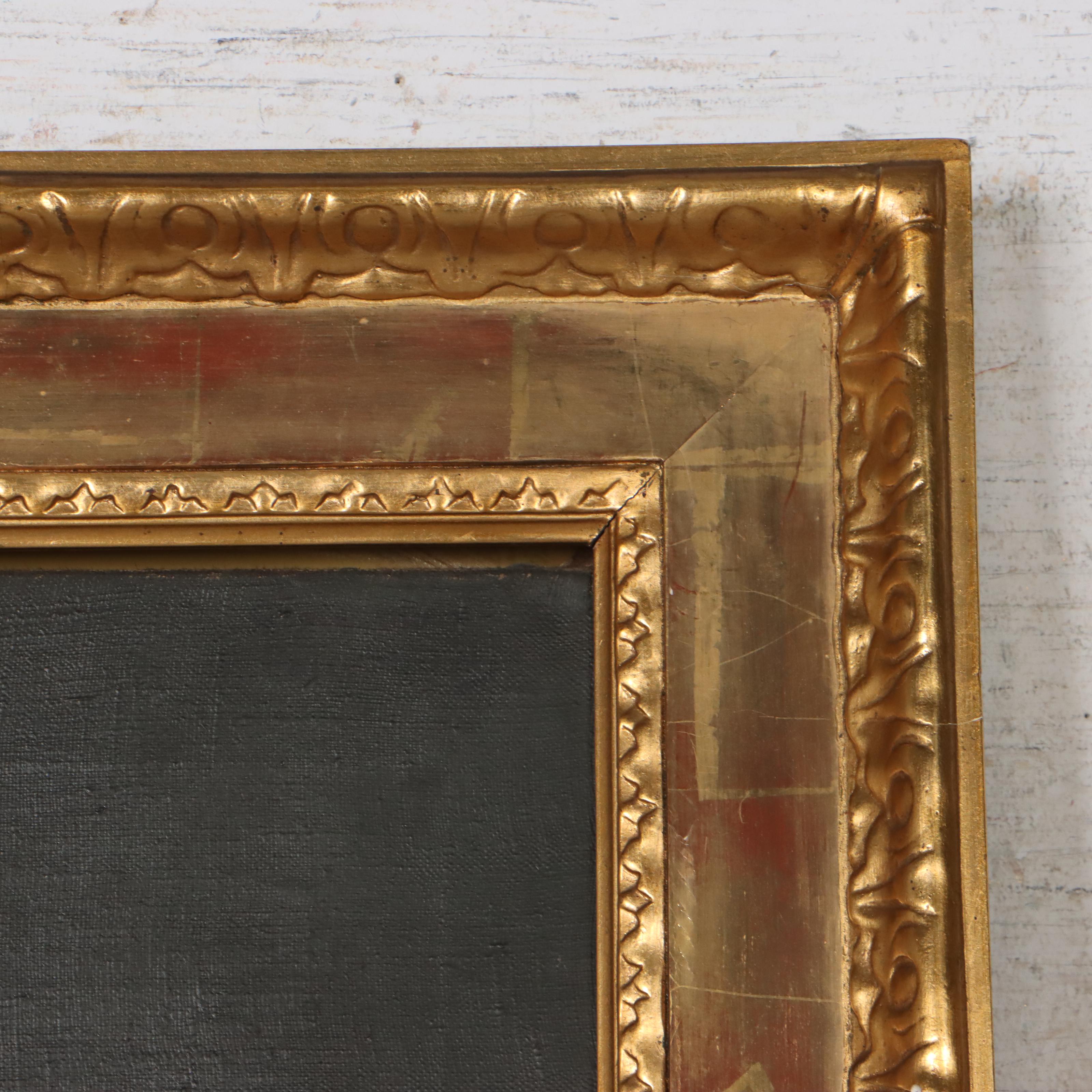 Portrait Oil Painting After Anselm Feuerbach "Nanna," Early 20th Century