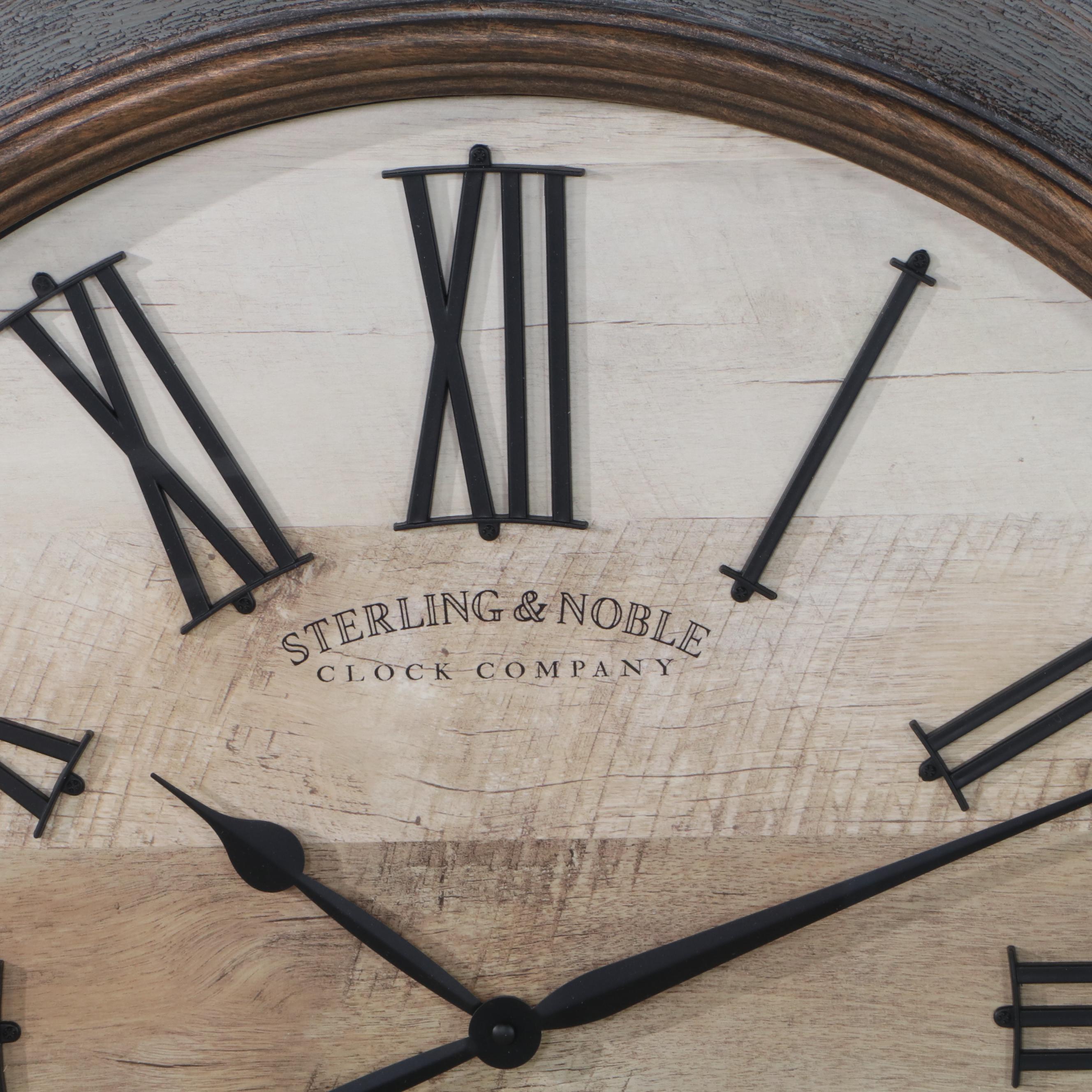 Sterling & Noble 30" Wall Clock