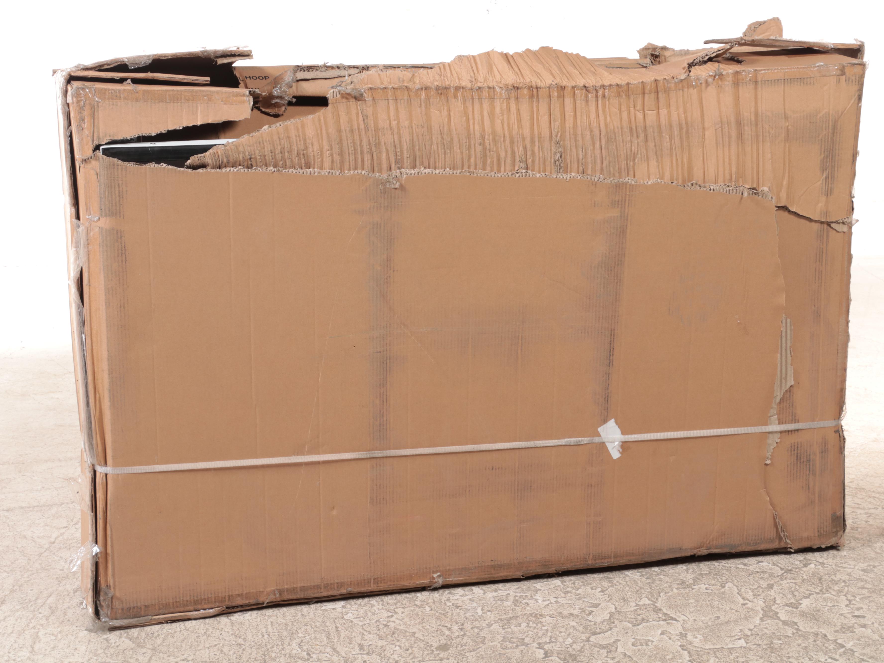 Official NBA 54” Portable Basketball Hoop with Polycarbonate Backboard