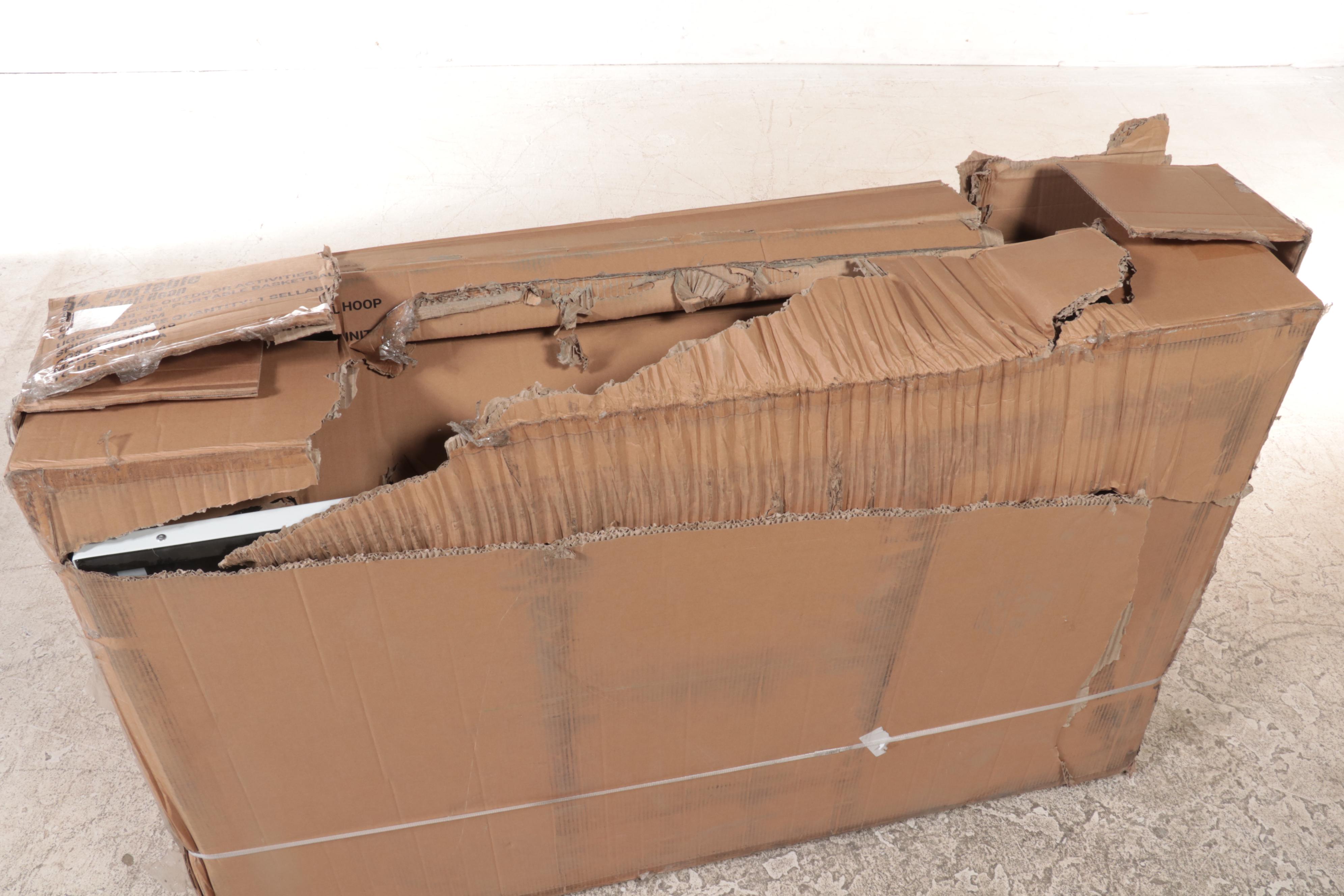 Official NBA 54” Portable Basketball Hoop with Polycarbonate Backboard