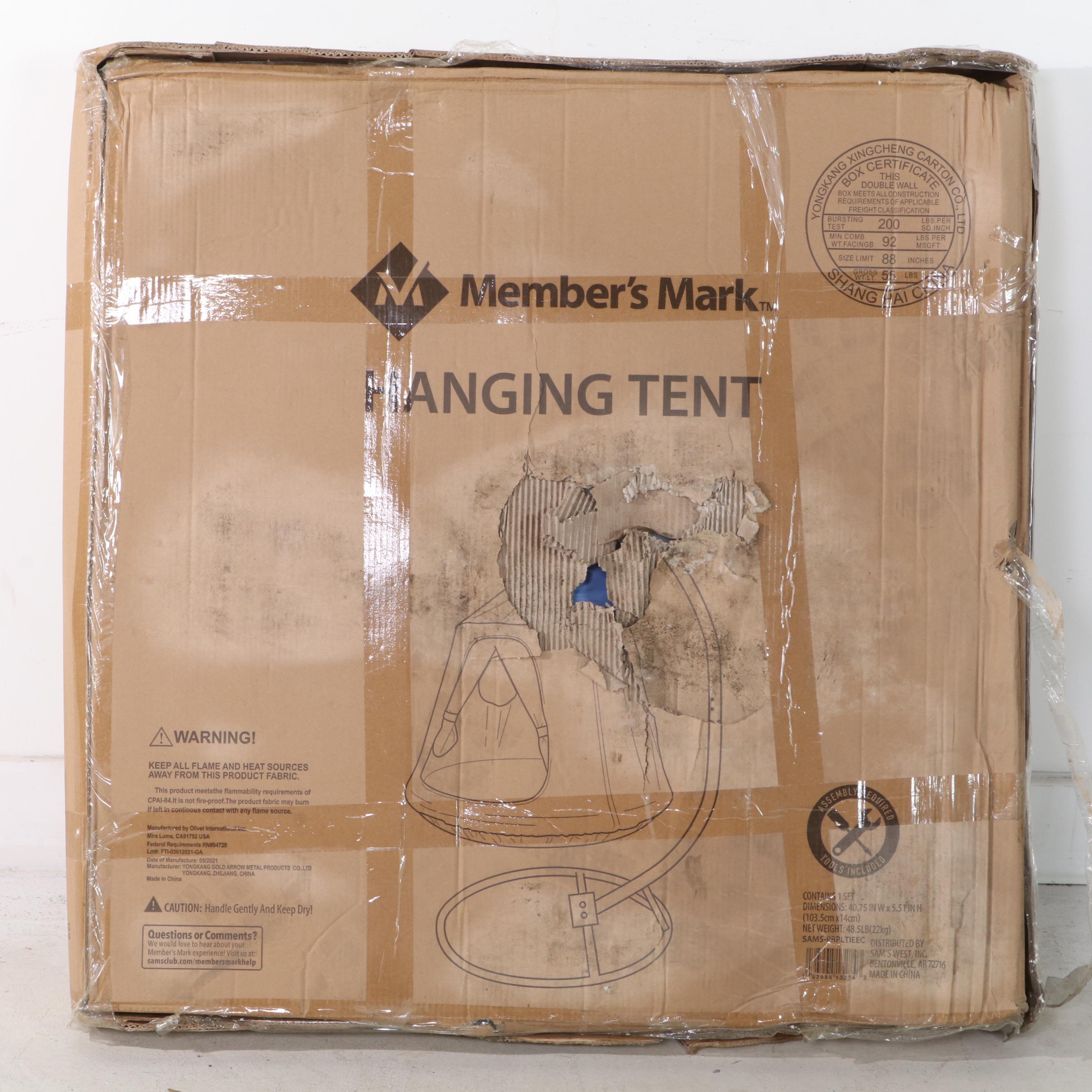 Member's Mark Hangout Pod Hanging Tent