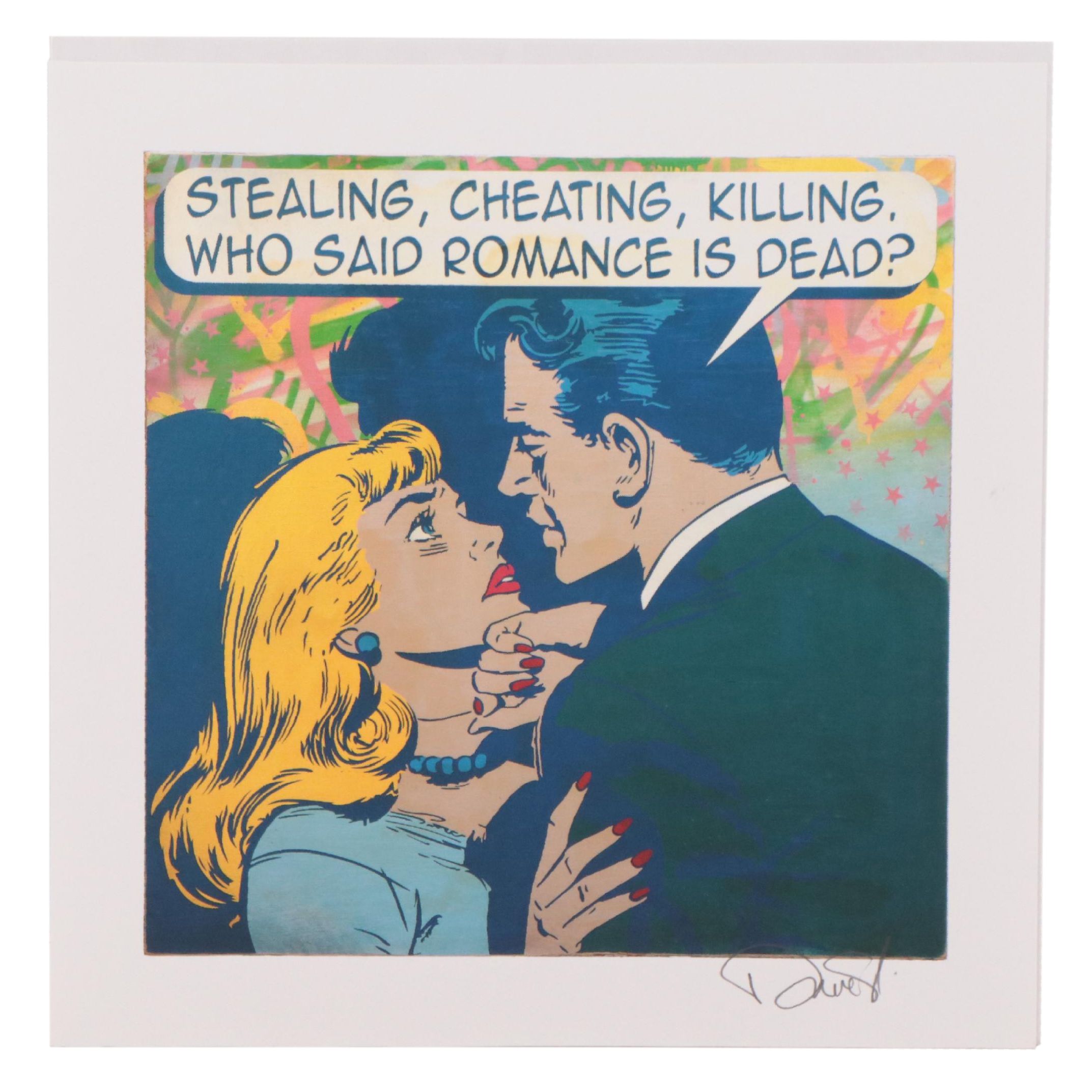 Enjoy Denial Pop Art Giclée