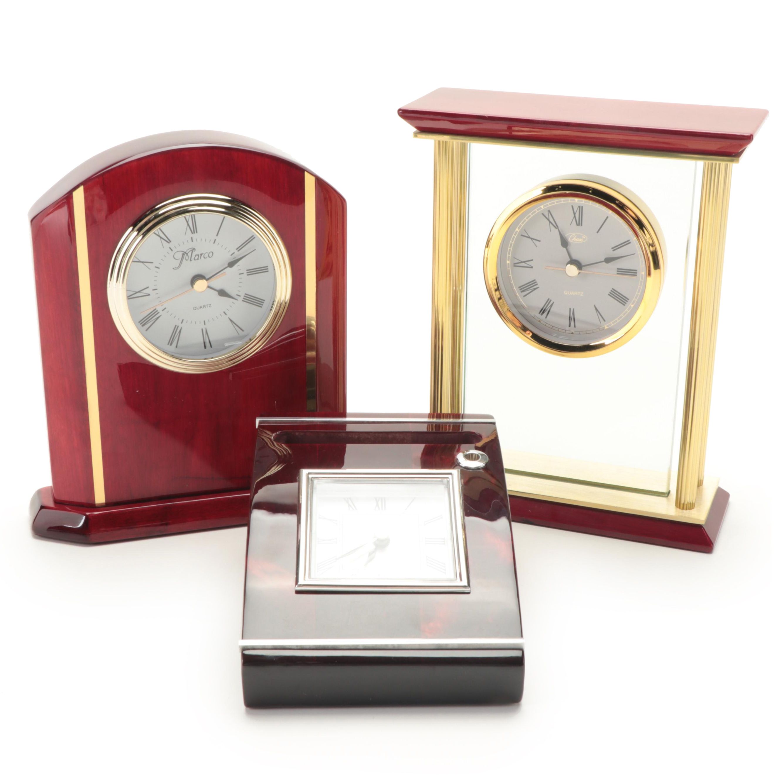 Chass Products and Other Quartz Desk Clocks