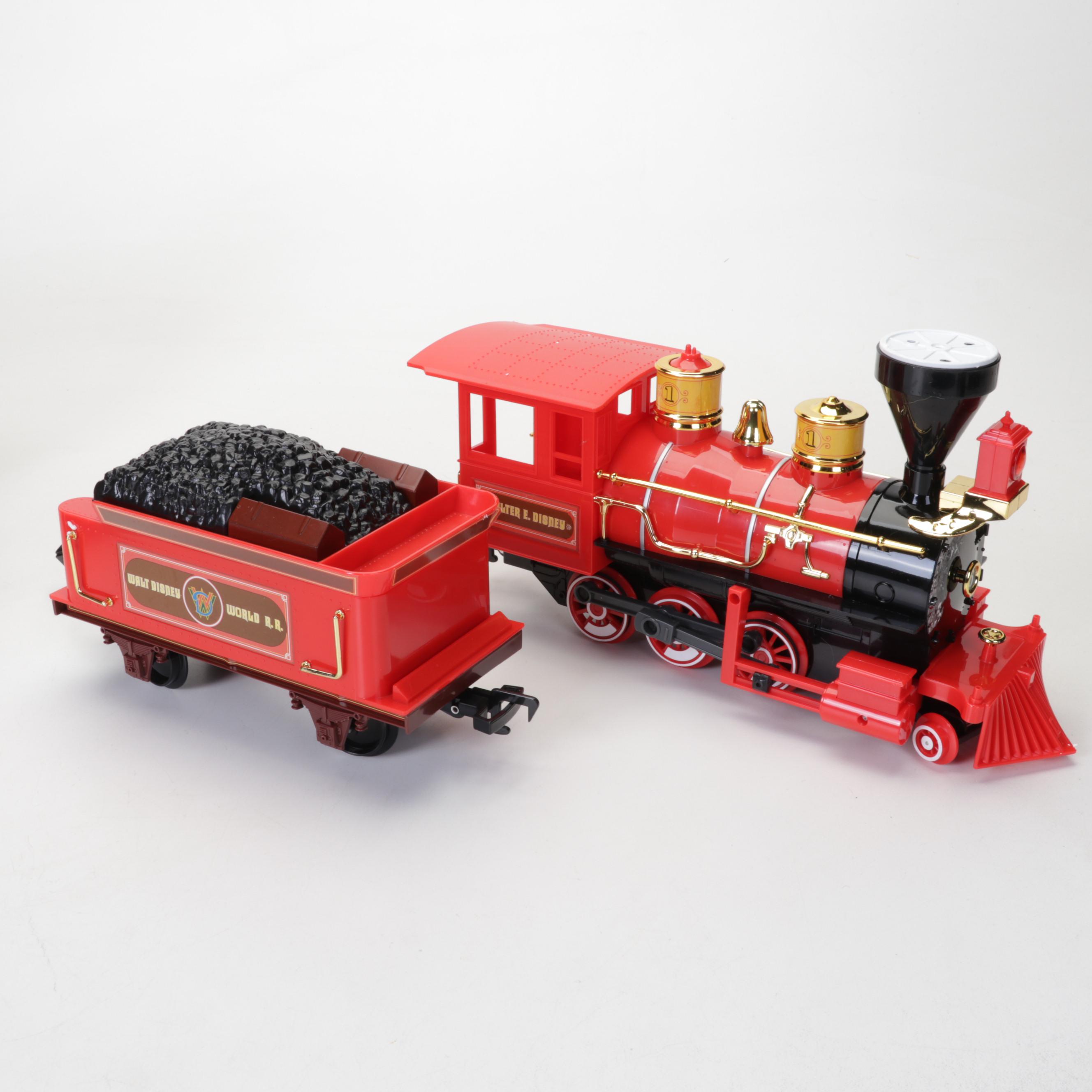 Walt Disney World Battery Operated Train Set with Disney Character Figurines