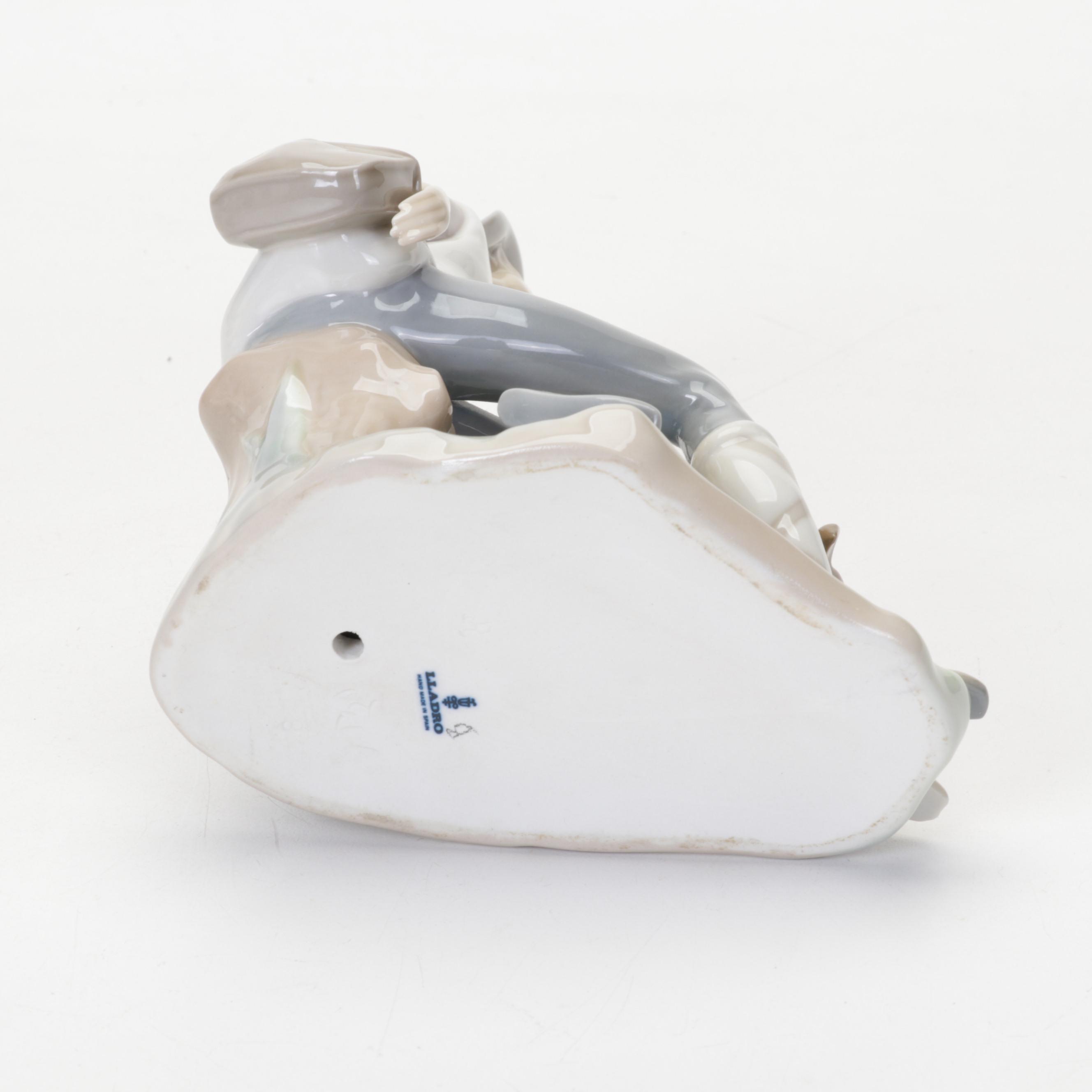 Lladró Porcelain "Don Quixote Standing Up" and Other Figurine