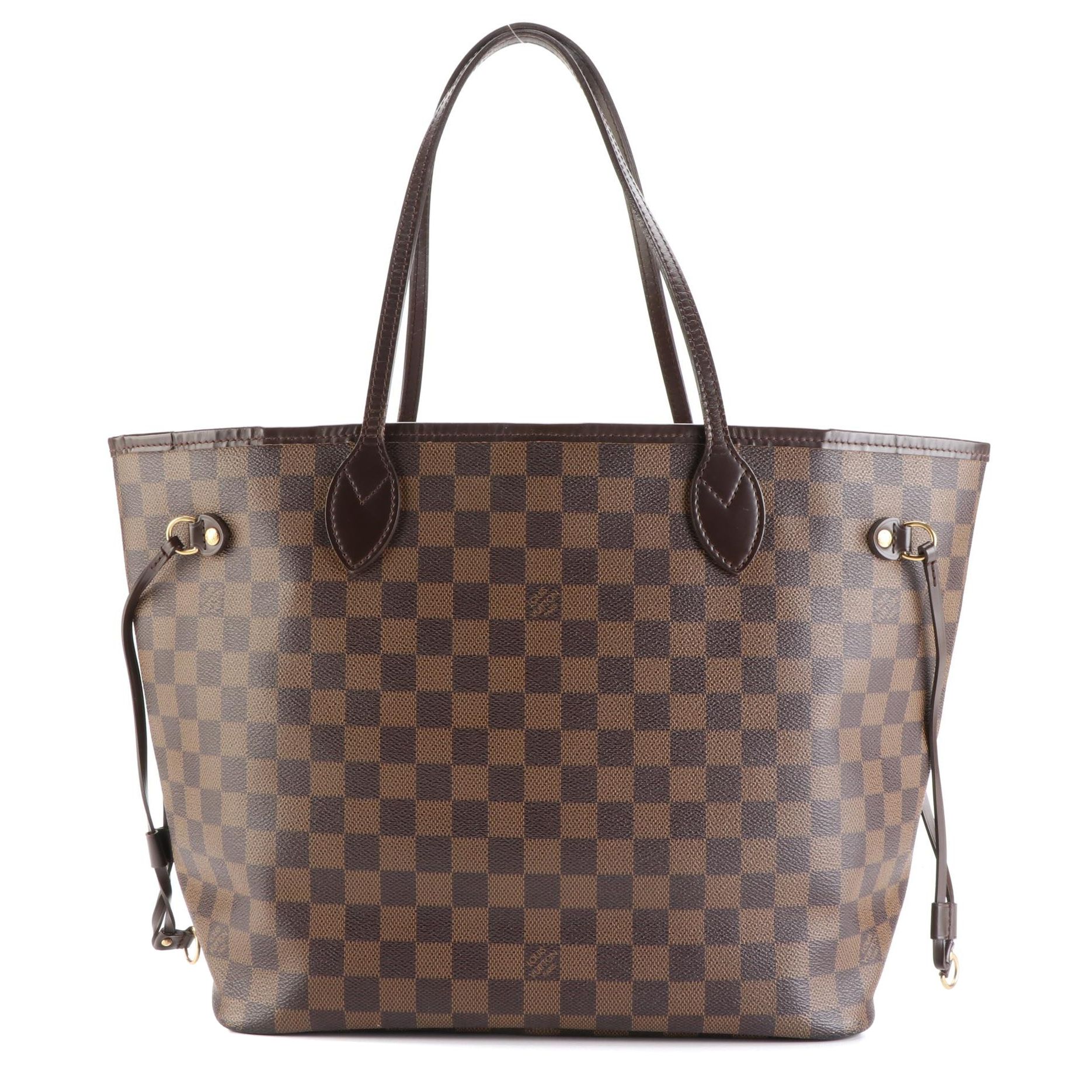 Louis Vuitton Neverfull MM in Damier Ebene Canvas