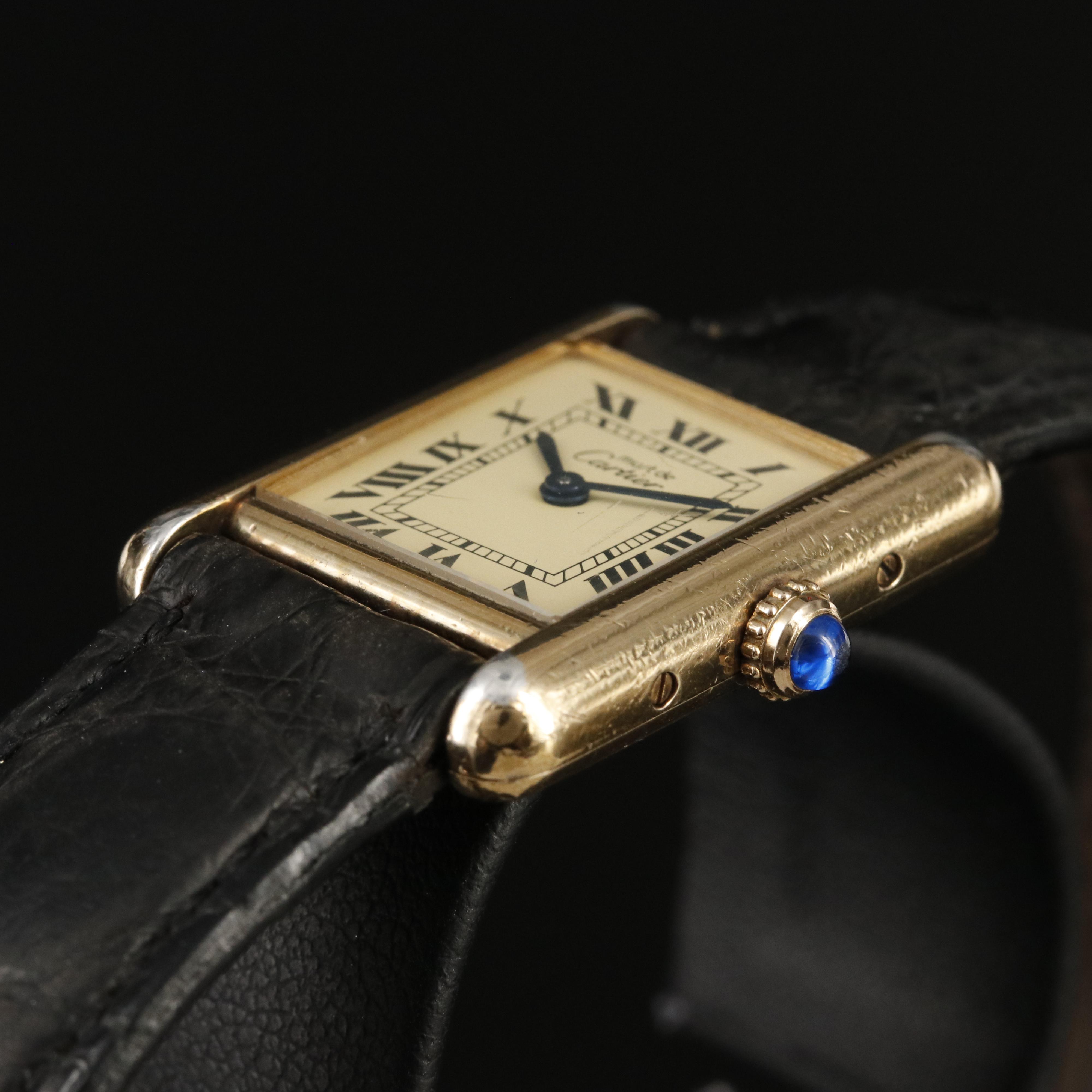 Cartier Must De Cartier Tank Watch