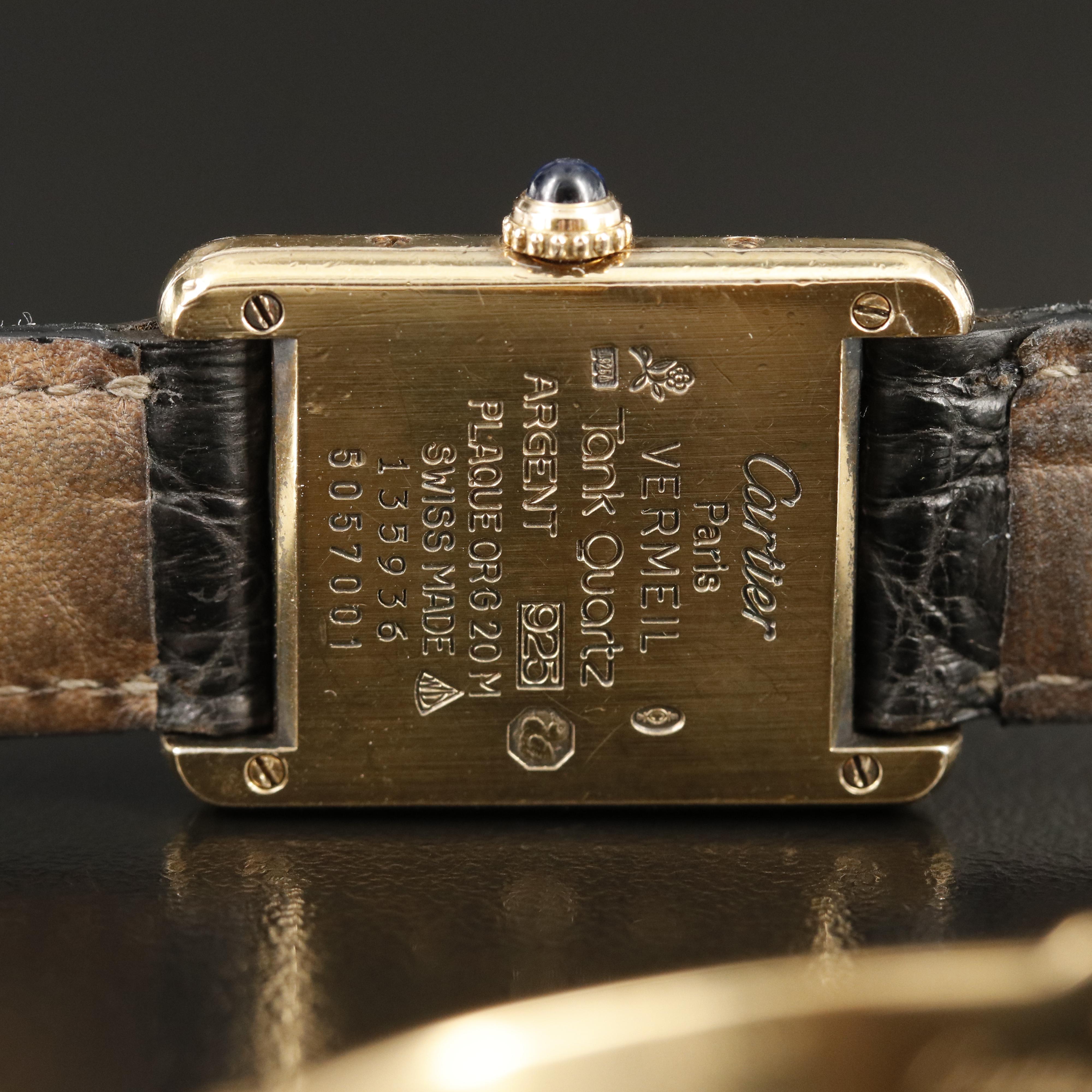 Cartier Must De Cartier Tank Watch