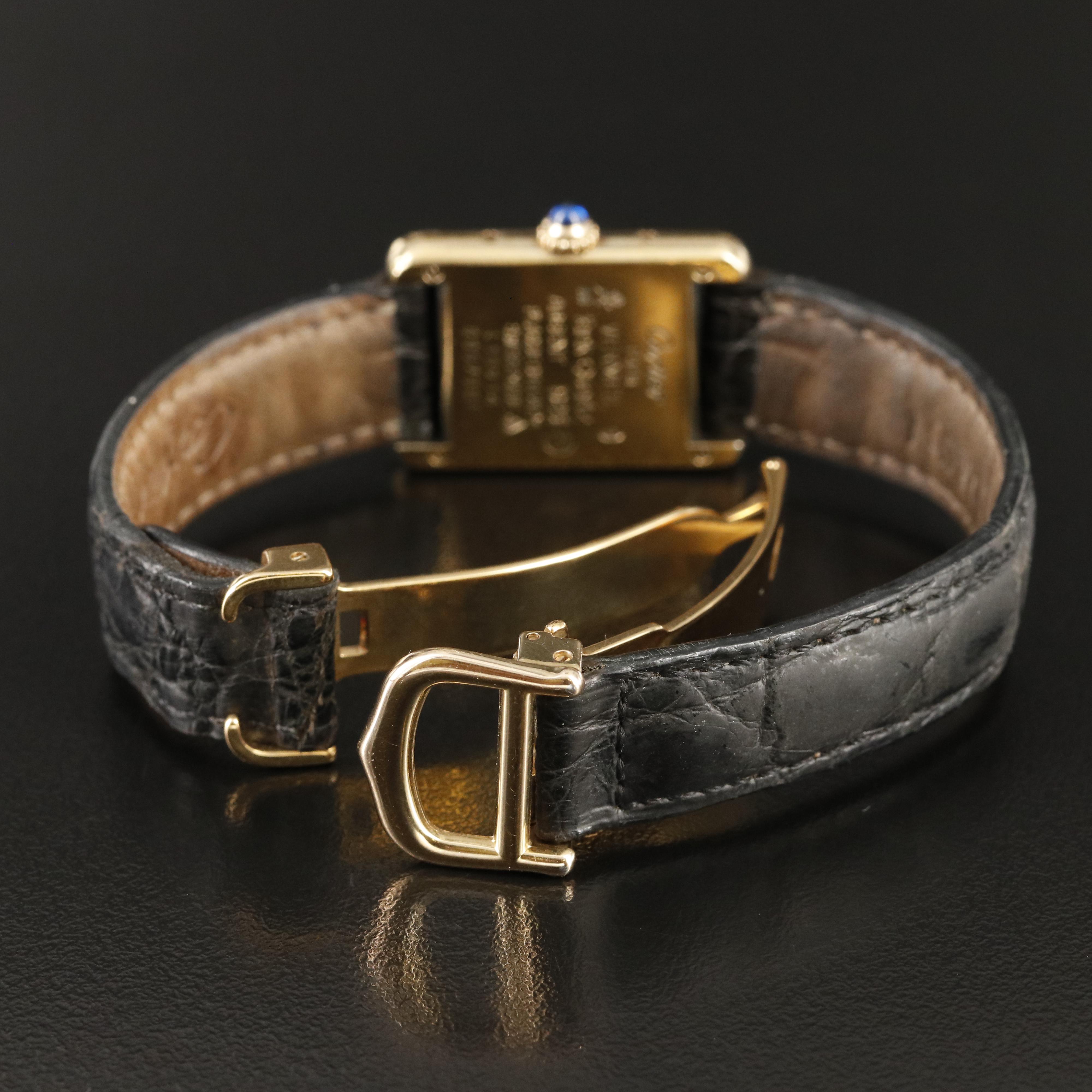 Cartier Must De Cartier Tank Watch