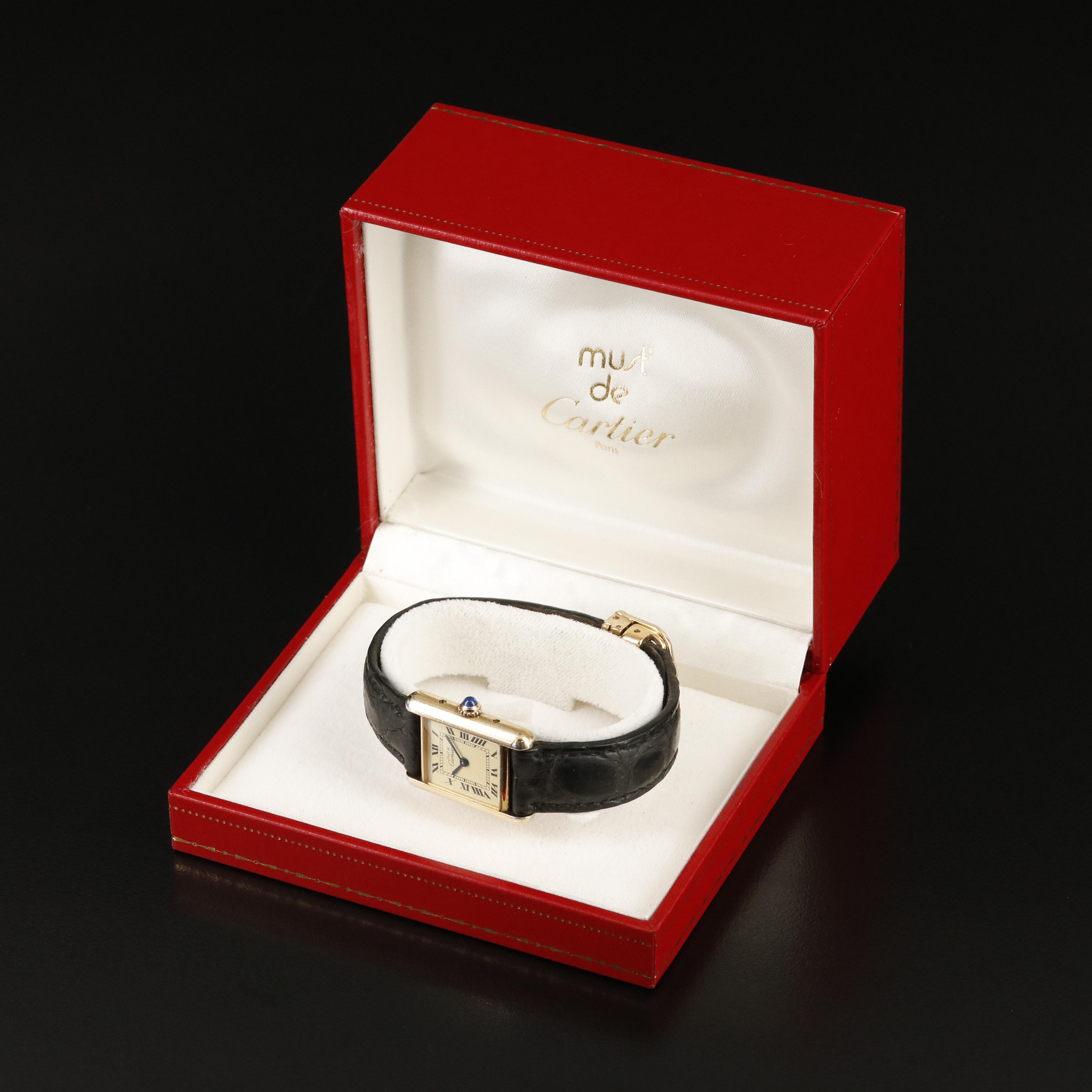 Cartier Must De Cartier Tank Watch