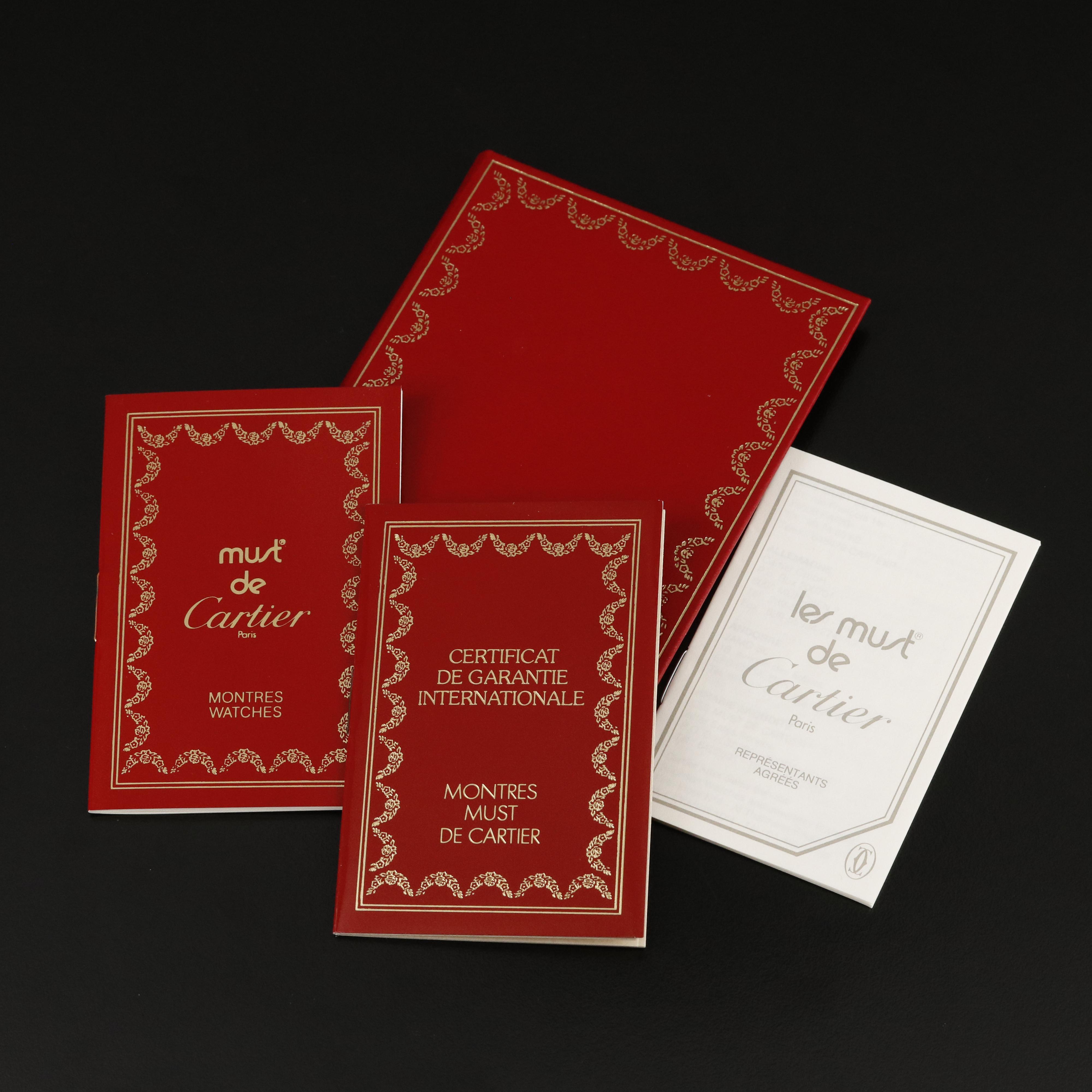 Cartier Must De Cartier Tank Watch