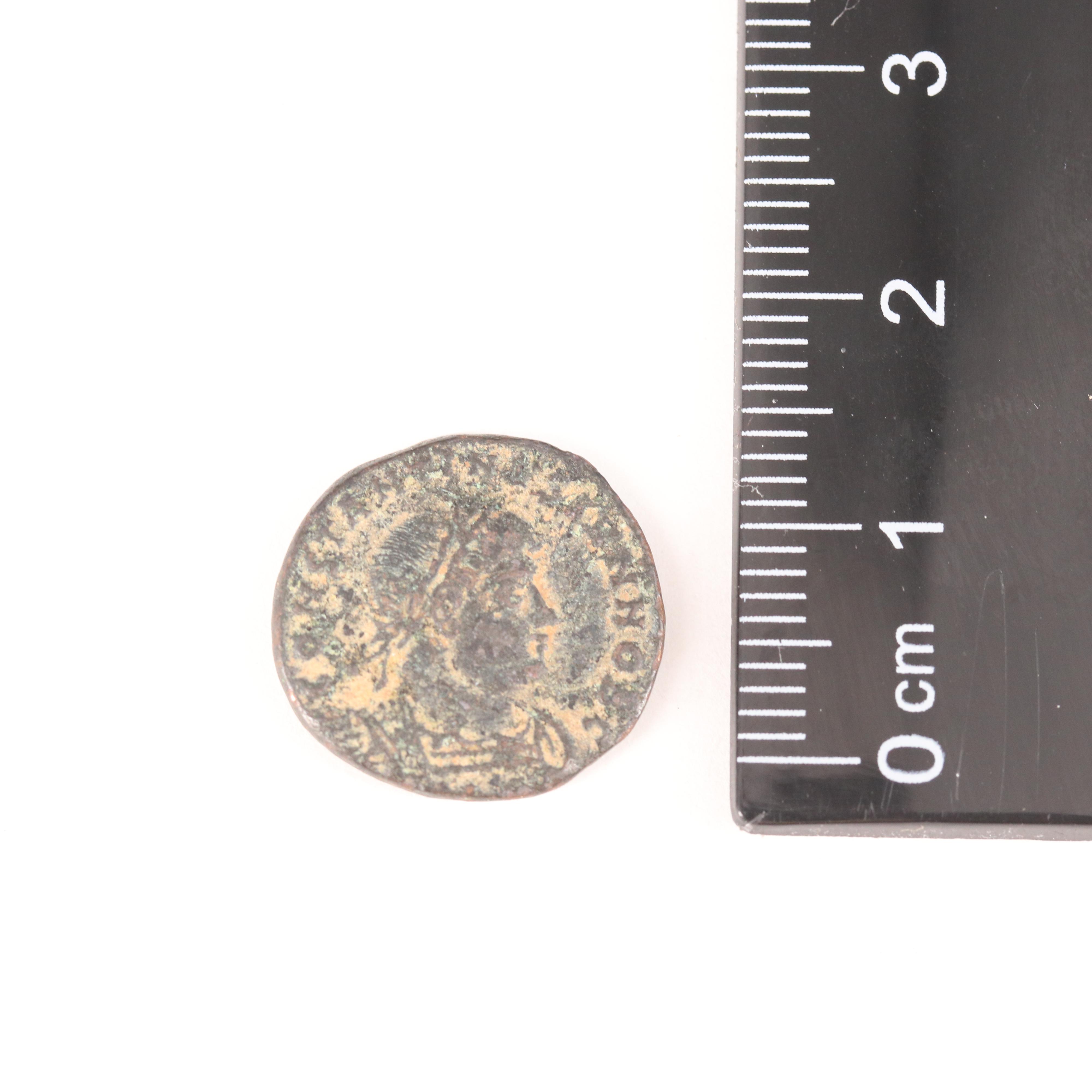 Ancient Roman Imperial AE4 Coin of Constantine II, ca. 340 AD