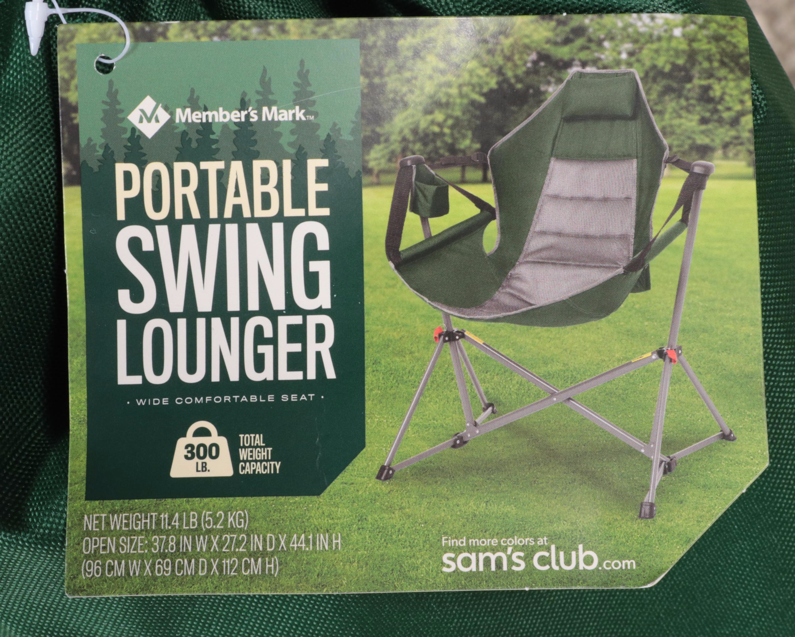 Member's Mark Swing Chair Lounger
